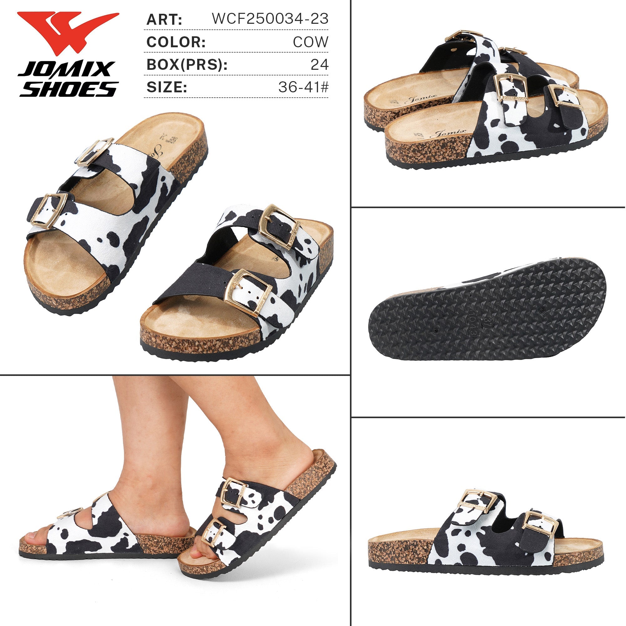 Ciabatte da Donna WCF250034 - 23 - Fornitura all'ingrosso di Ciabatte Donna da Jomix Shoes B2B