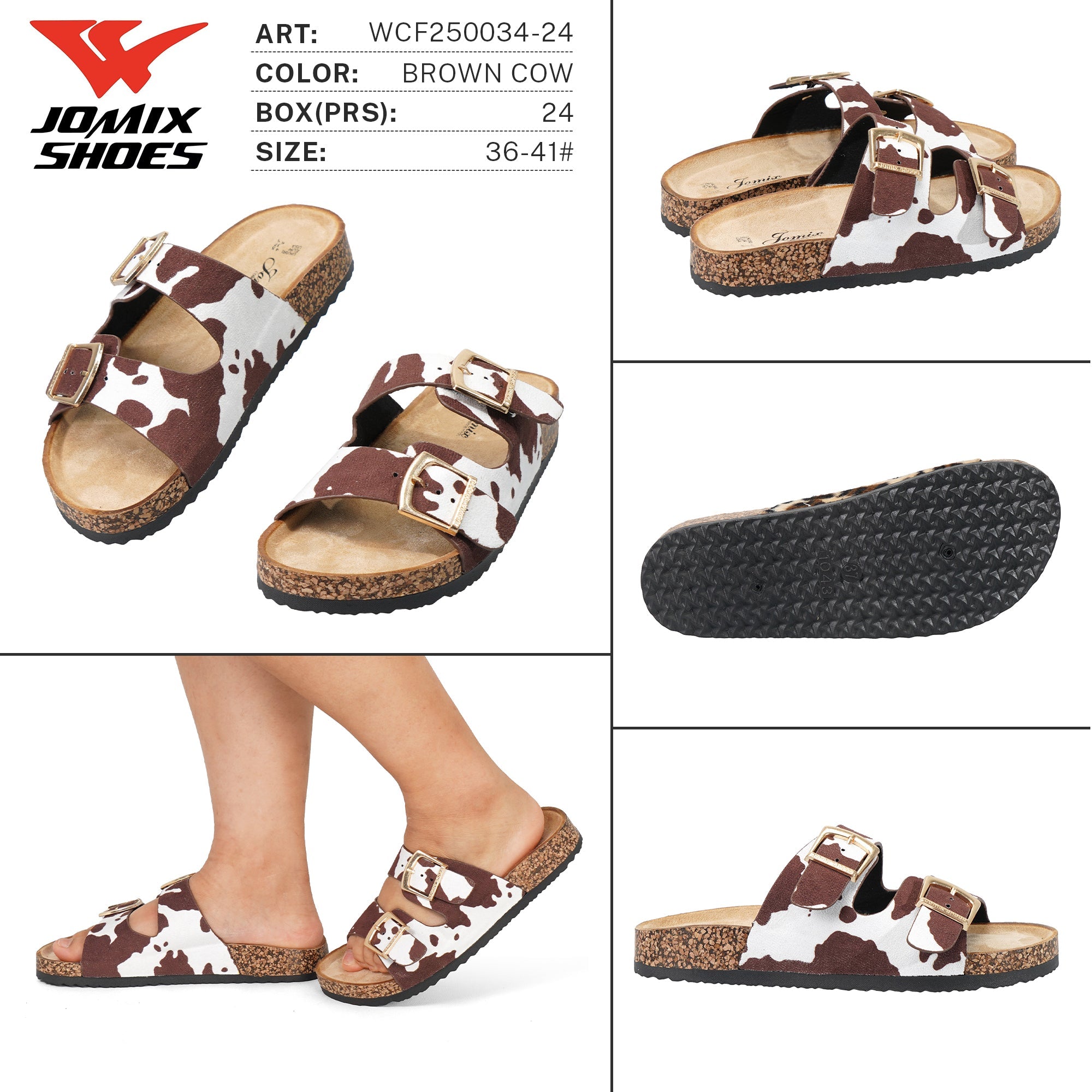 Ciabatte da Donna WCF250034 - 24 - Fornitura all'ingrosso di Ciabatte Donna da Jomix Shoes B2B