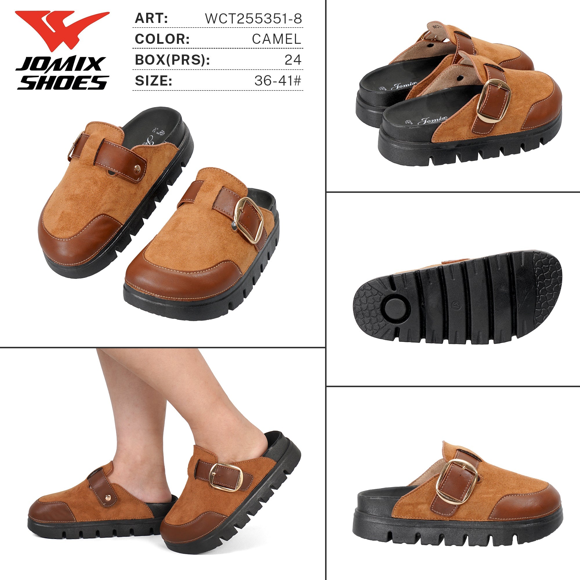 Ciabatte da Donna WCT255351 - 8 - Fornitura all'ingrosso di Ciabatte Donna da Jomix Shoes B2B