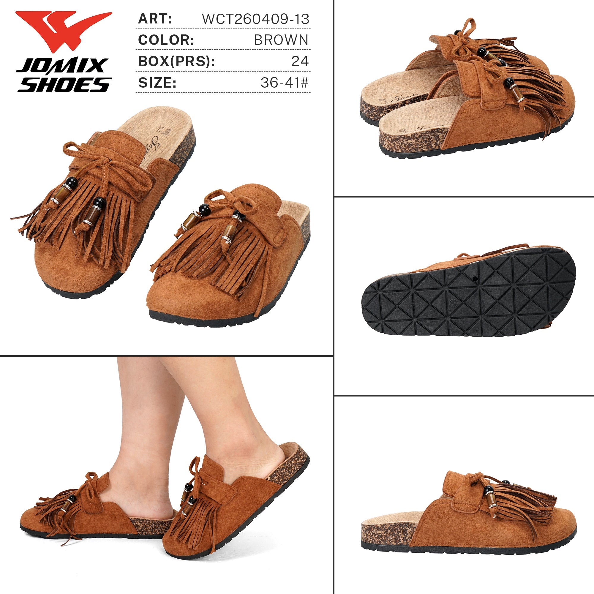 Ciabatte da Donna WCT260409 - 13 - Fornitura all'ingrosso di Ciabatte Donna da Jomix Shoes B2B