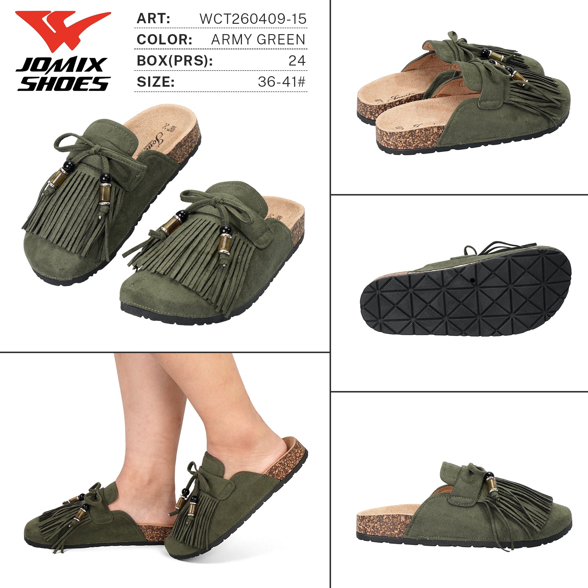 Ciabatte da Donna WCT260409 - 15 - Fornitura all'ingrosso di Ciabatte Donna da Jomix Shoes B2B