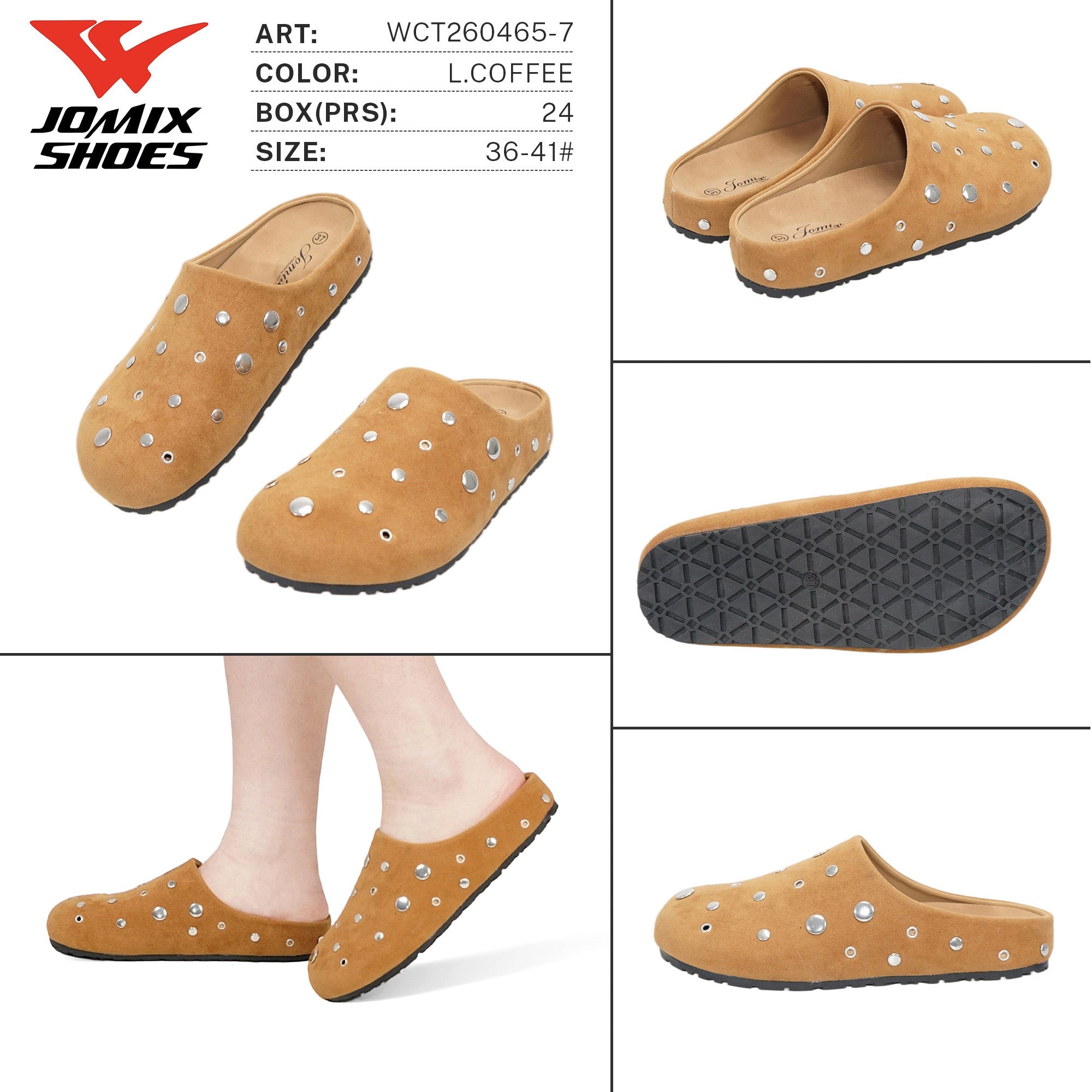 Ciabatte da Donna WCT260465-7 - Fornitura all'ingrosso di Ciabatte Donna da Jomix Shoes B2B