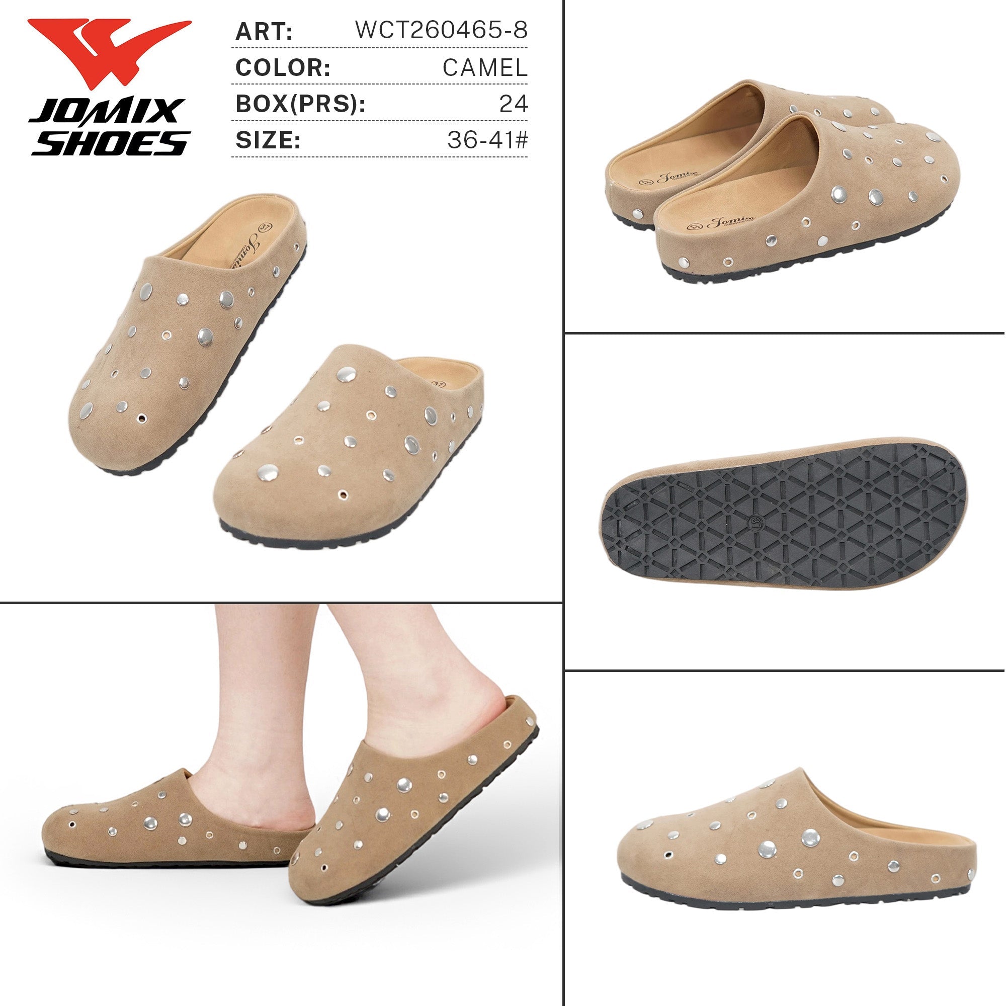 Ciabatte da Donna WCT260465-8 - Fornitura all'ingrosso di Ciabatte Donna da Jomix Shoes B2B
