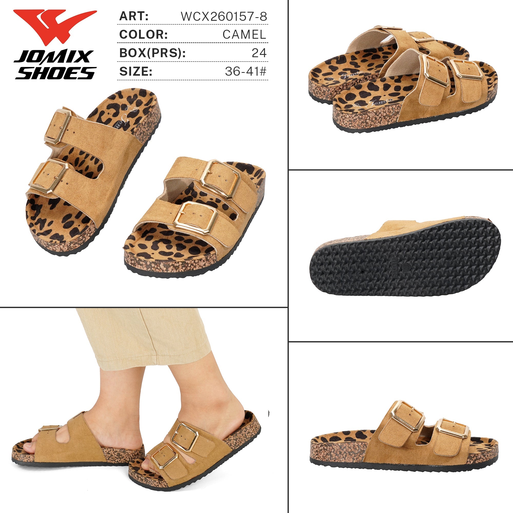 Ciabatte da Donna WCX260157 - 8 - Fornitura all'ingrosso di Ciabatte Donna da Jomix Shoes B2B