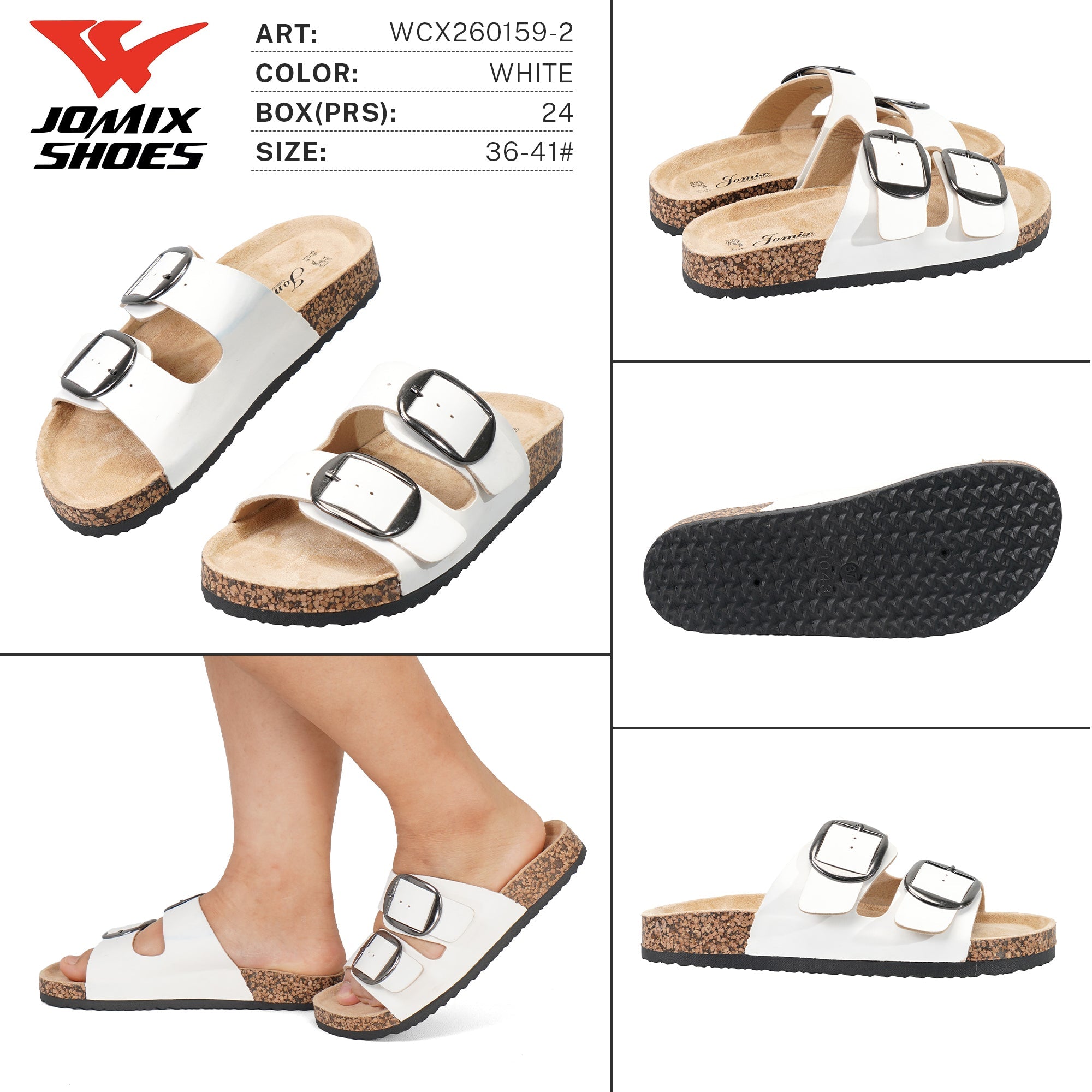 Ciabatte da Donna WCX260159 - 2 - Fornitura all'ingrosso di Ciabatte Donna da Jomix Shoes B2B