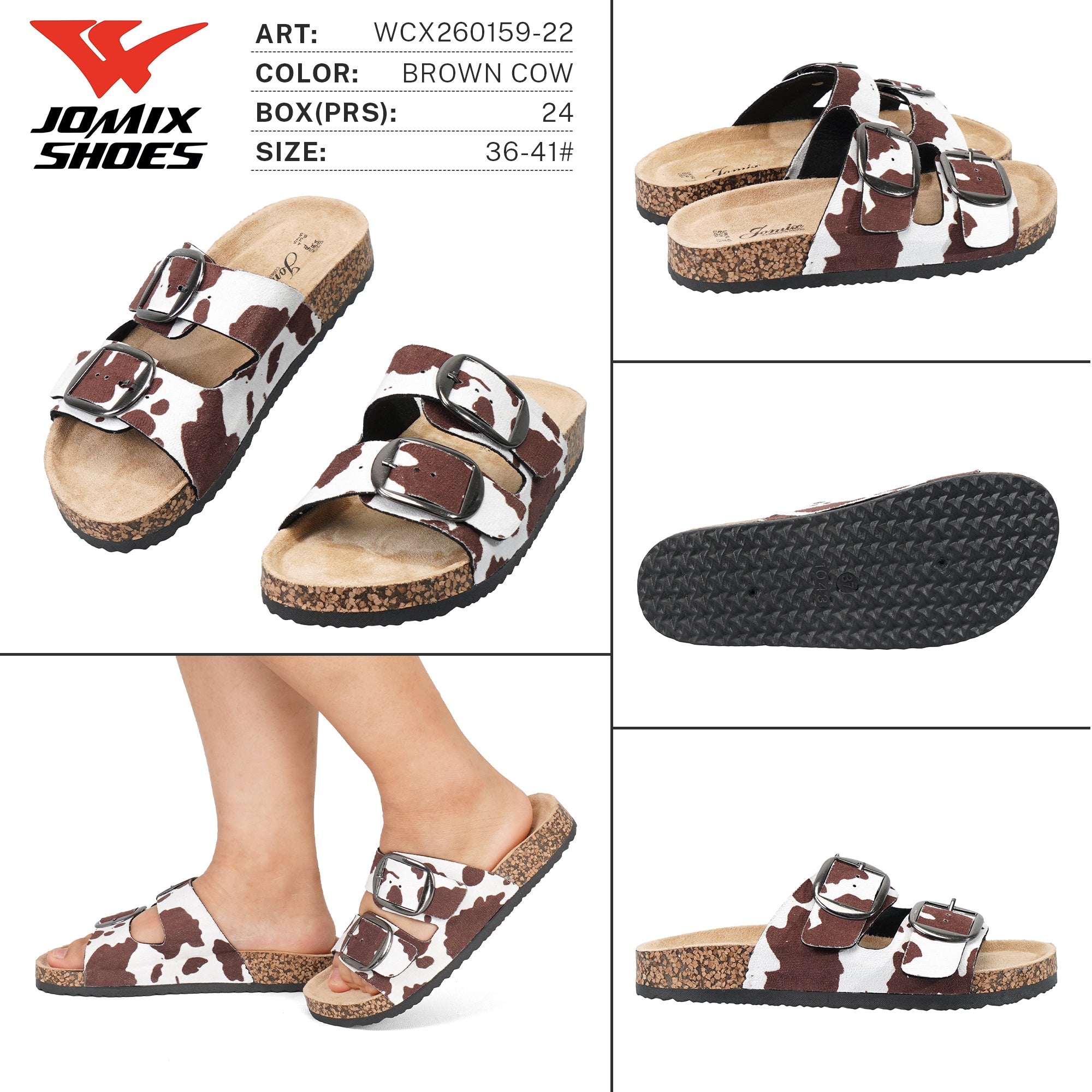 Ciabatte da Donna WCX260159 - 22 - Fornitura all'ingrosso di Ciabatte Donna da Jomix Shoes B2B