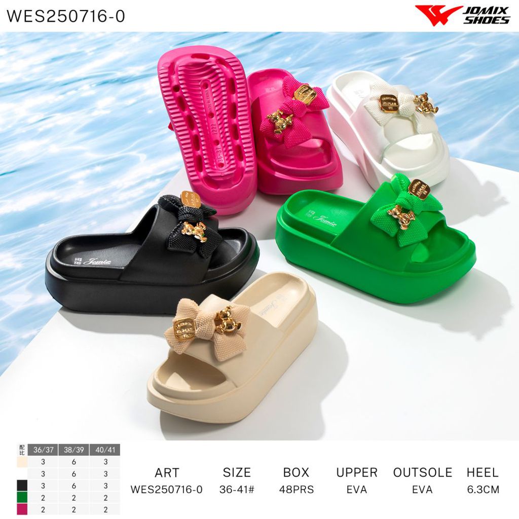 Ciabatte Da Donna WES250716 - 0 - Fornitura all'ingrosso di Ciabatte Donna da Jomix Shoes B2B