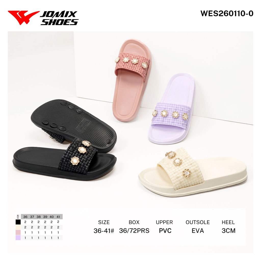 Ciabatte da Donna WES260110 - 0 - Fornitura all'ingrosso di Ciabatte Donna da Jomix Shoes B2B