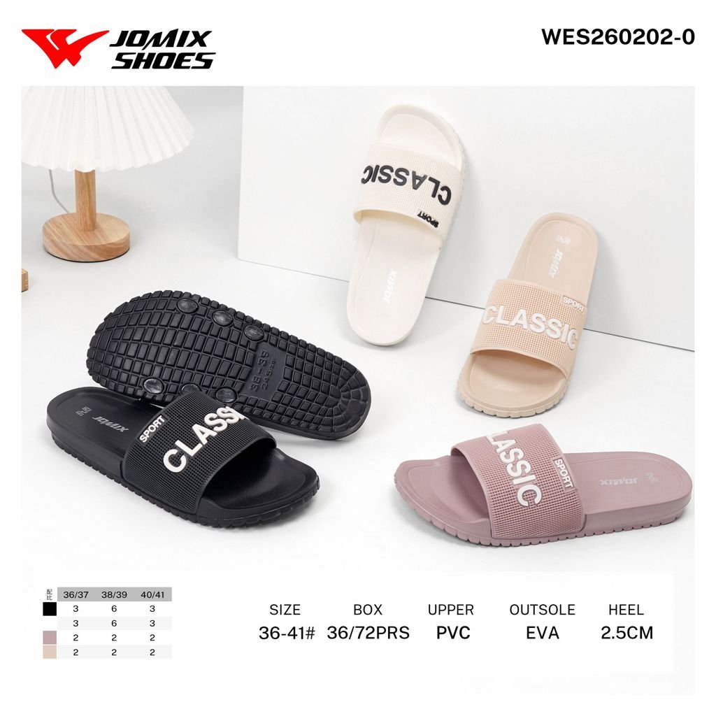 Ciabatte da Donna WES260202 - 0 - Fornitura all'ingrosso di Ciabatte Donna da Jomix Shoes B2B