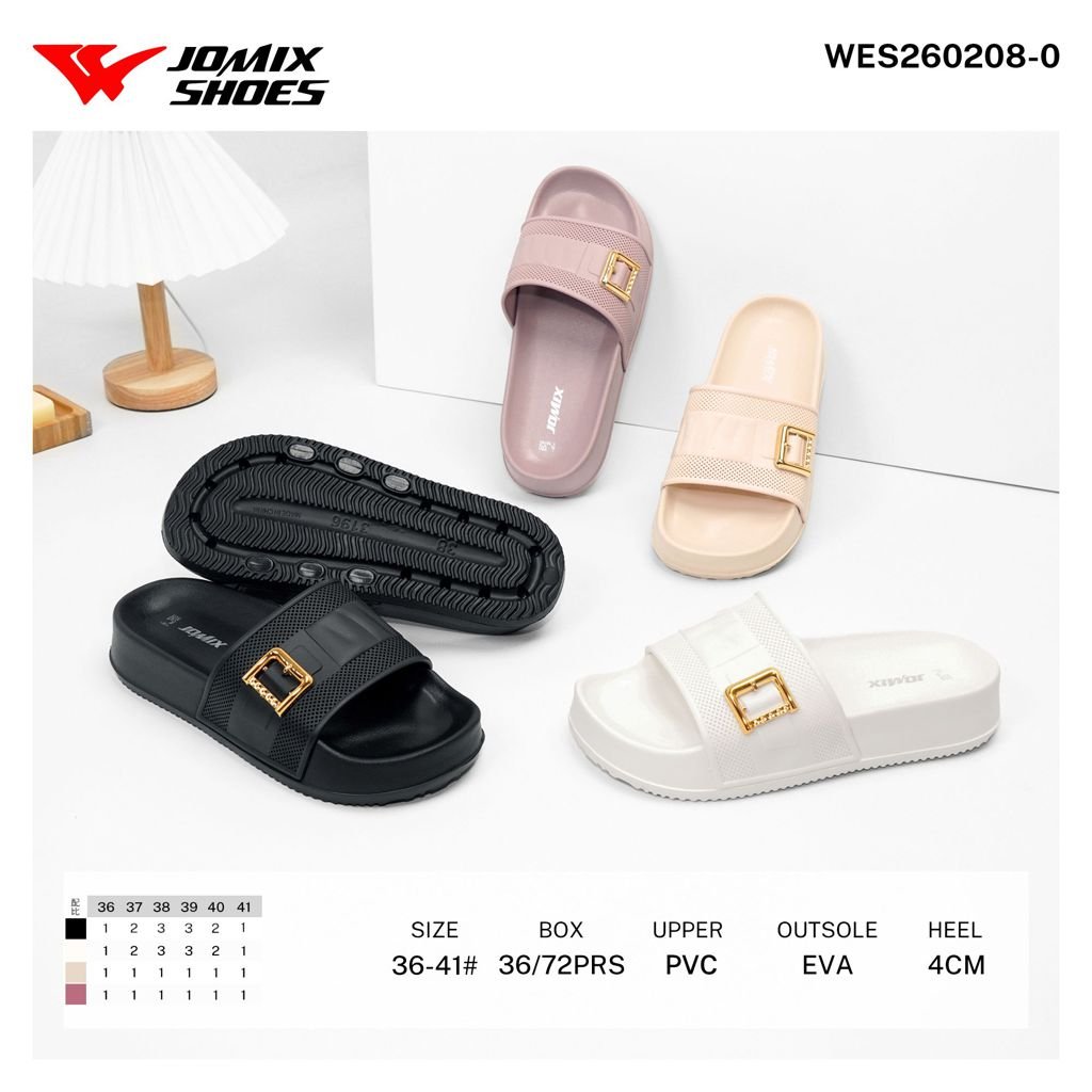 Ciabatte da Donna WES260208 - 0 - Fornitura all'ingrosso di Ciabatte Donna da Jomix Shoes B2B