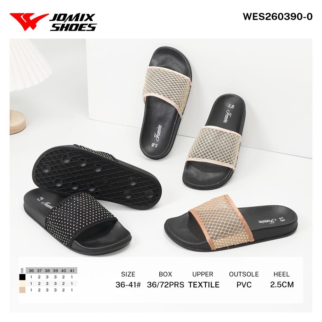 Ciabatte da Donna WES260390 - 0 - Fornitura all'ingrosso di Ciabatte Donna da Jomix Shoes B2B