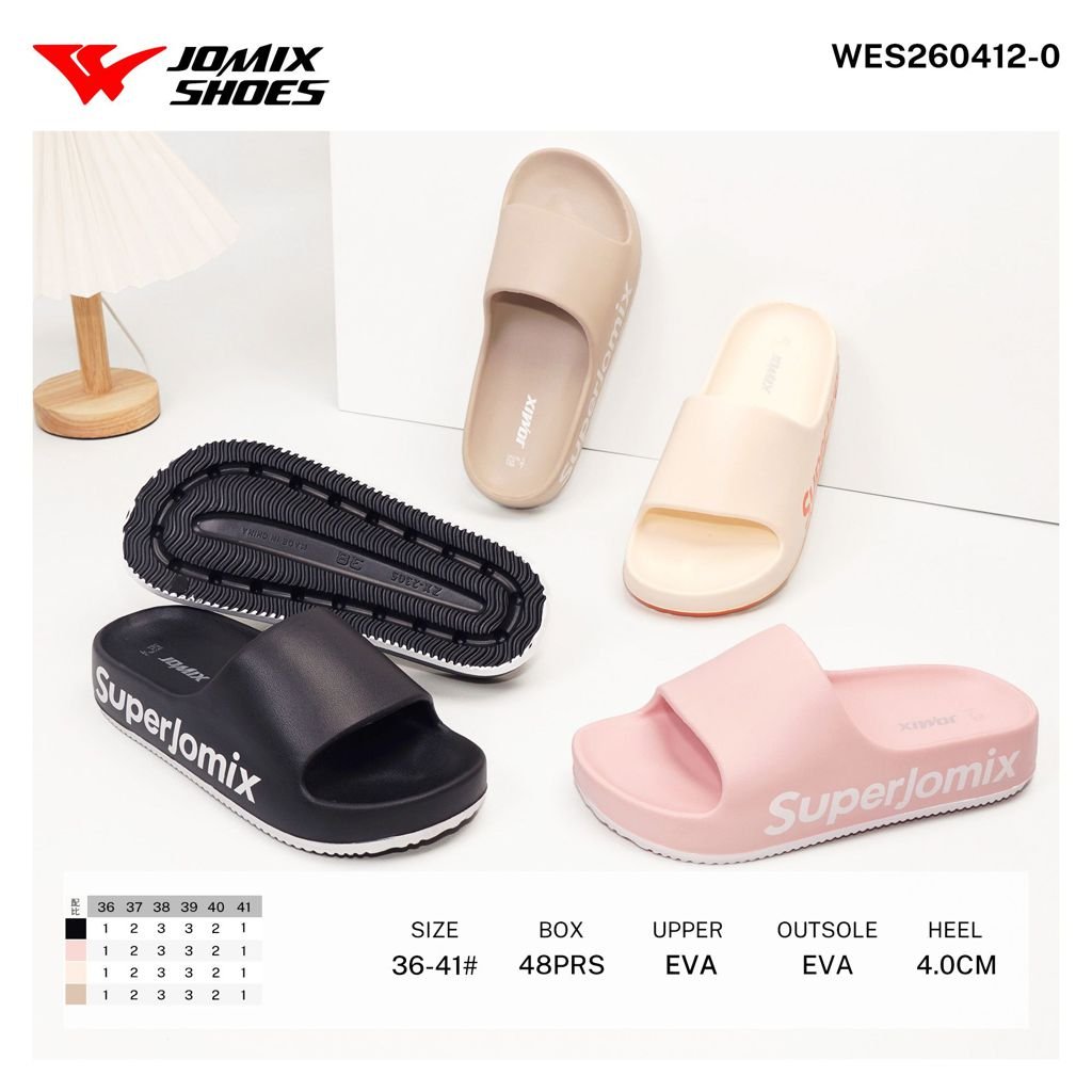 Ciabatte da Donna WES260412 - 0 - Fornitura all'ingrosso di Ciabatte Donna da Jomix Shoes B2B