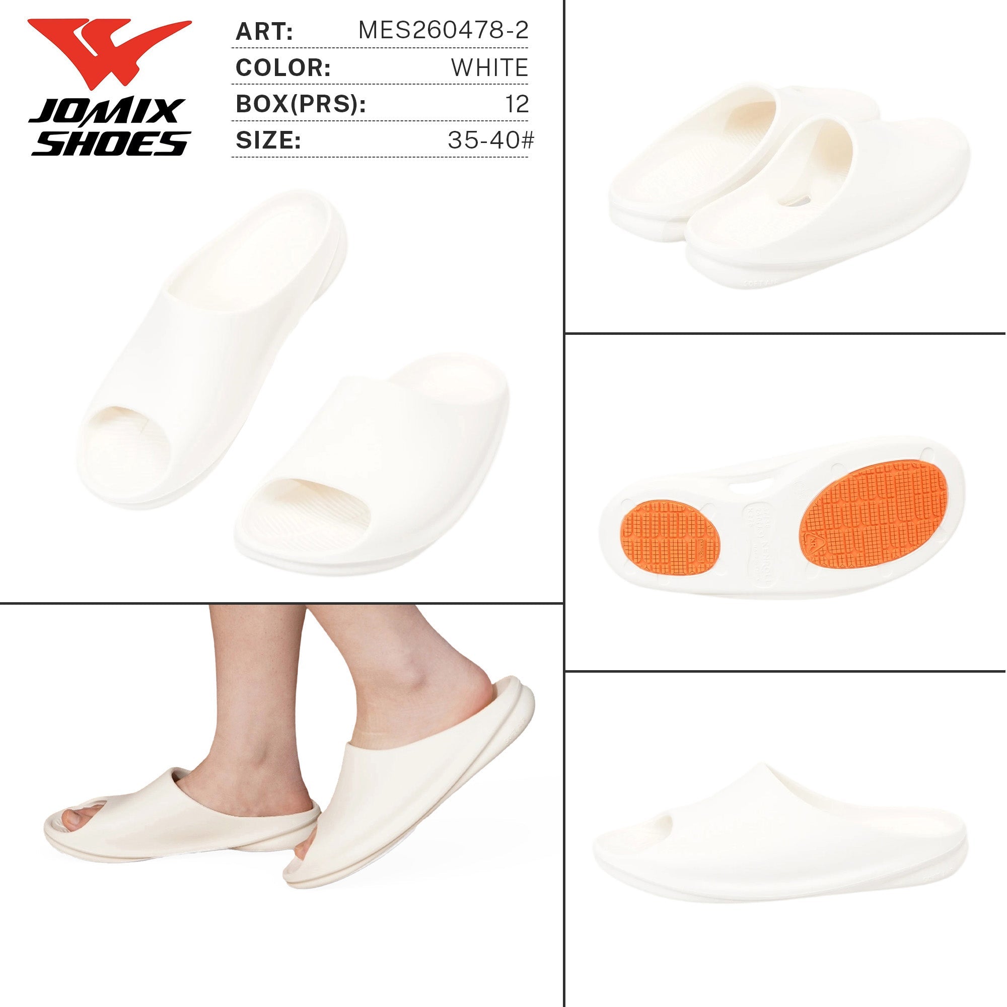 Ciabatte da Donna WES260478-2 - Fornitura all'ingrosso di Ciabatte Donna da Jomix Shoes B2B