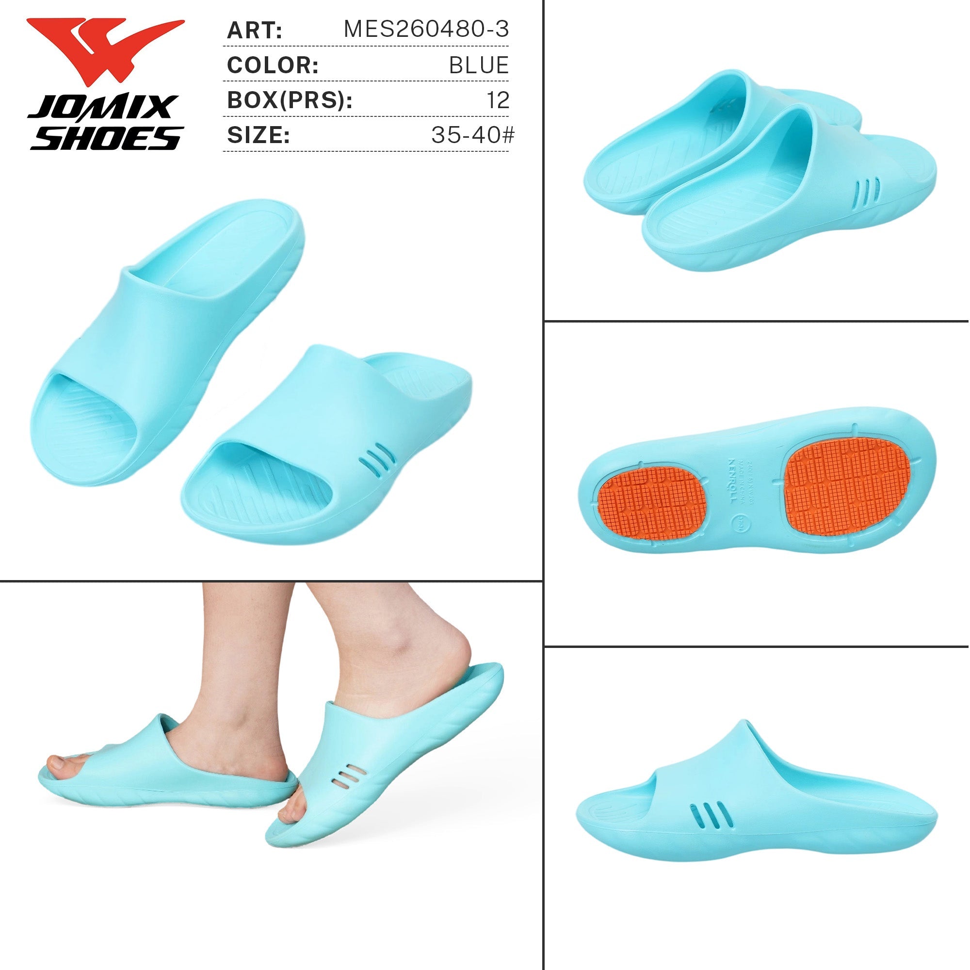 Ciabatte da Donna WES260480-3 - Fornitura all'ingrosso di Ciabatte Donna da Jomix Shoes B2B