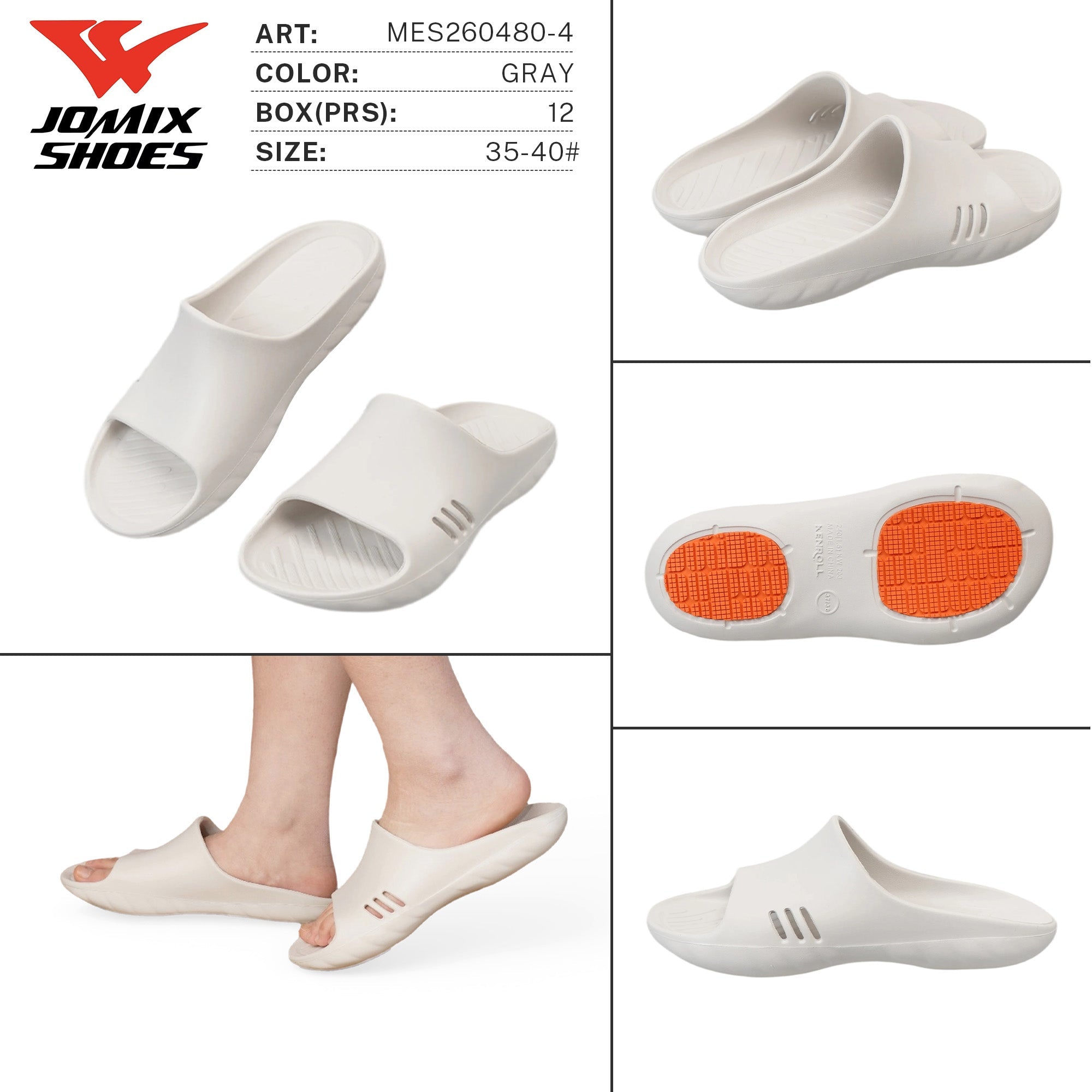 Ciabatte da Donna WES260480-4 - Fornitura all'ingrosso di Ciabatte Donna da Jomix Shoes B2B