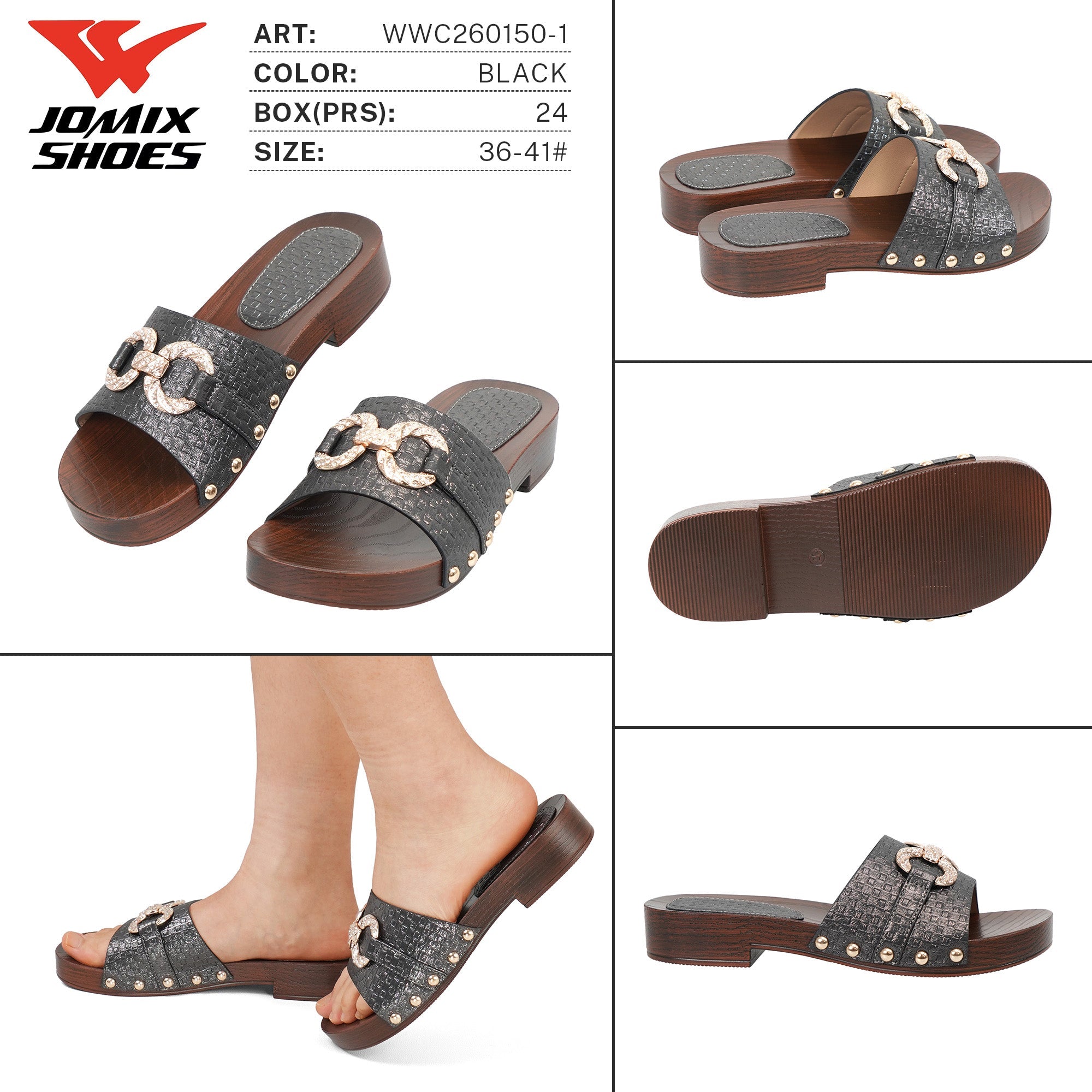 Ciabatte da Donna WWC260150 - 1 - Fornitura all'ingrosso di Ciabatte Donna da Jomix Shoes B2B