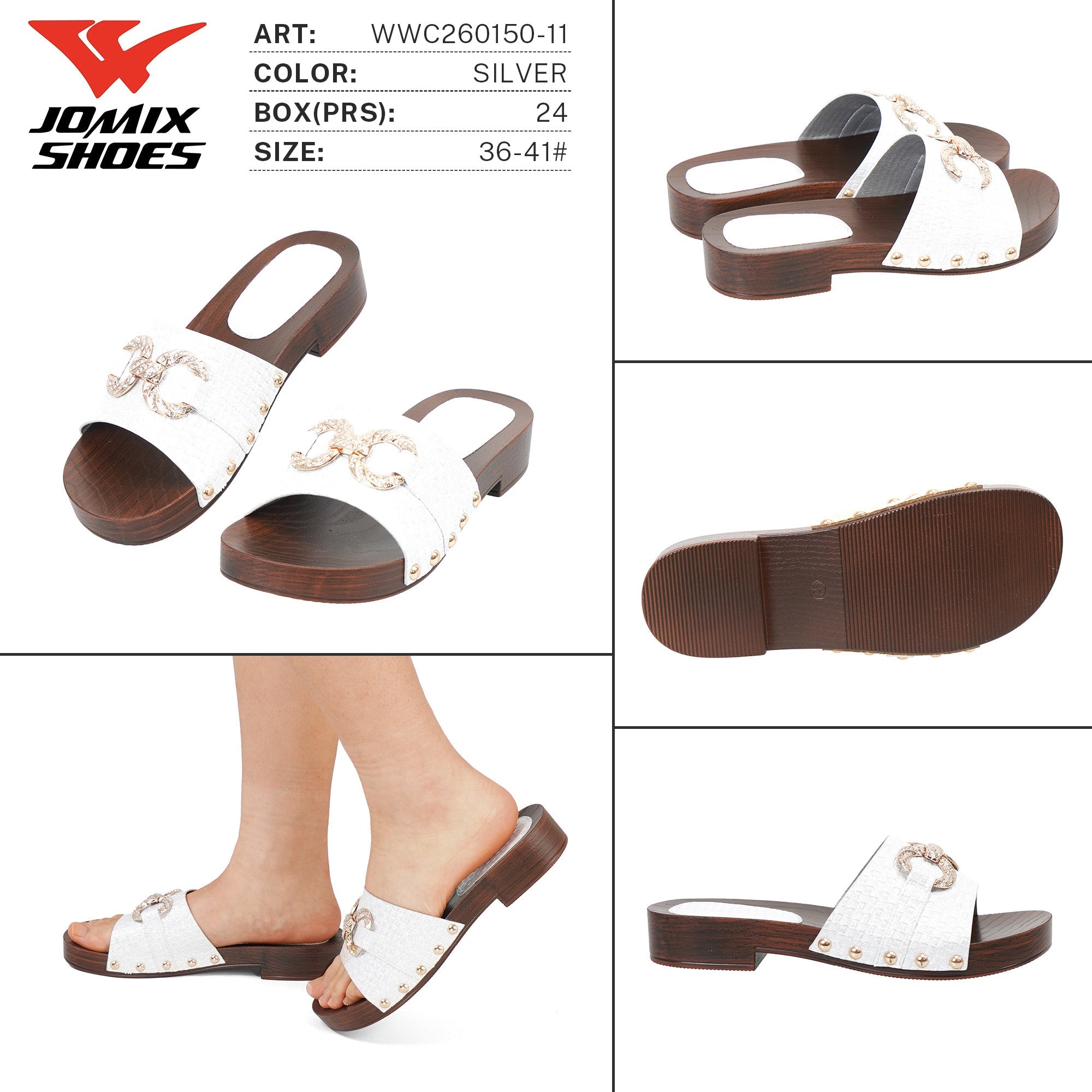 Ciabatte da Donna WWC260150 - 11 - Fornitura all'ingrosso di Ciabatte Donna da Jomix Shoes B2B