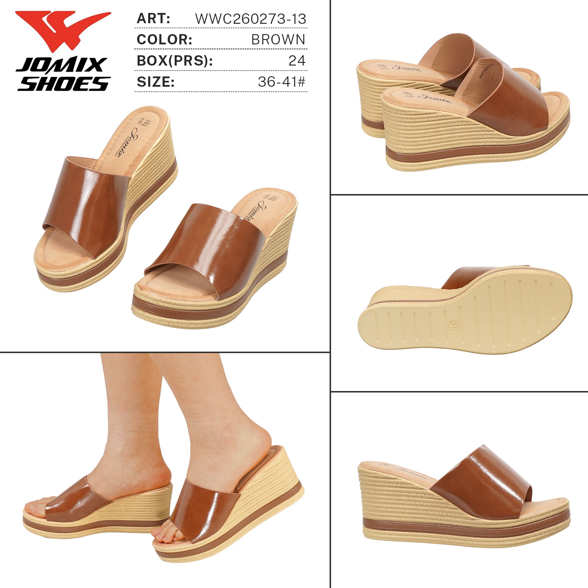 Ciabatte da Donna WWC260273 - 13 - Fornitura all'ingrosso di Ciabatte Donna da Jomix Shoes B2B