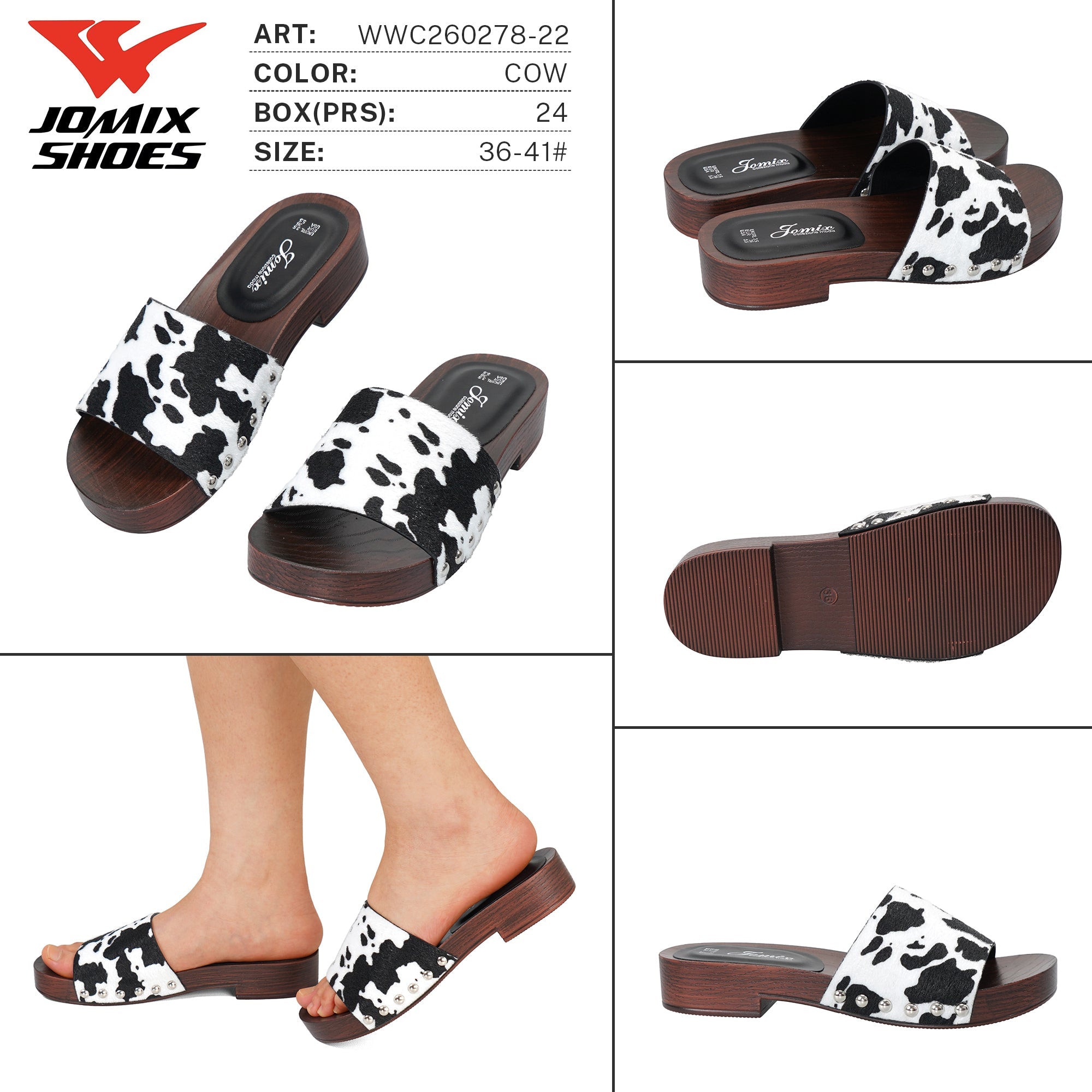 Ciabatte da Donna WWC260278 - 22 - Fornitura all'ingrosso di Ciabatte Donna da Jomix Shoes B2B