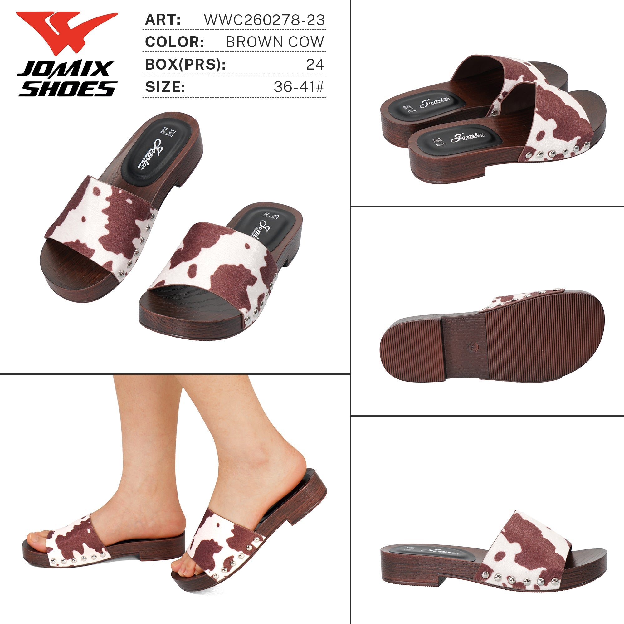 Ciabatte da Donna WWC260278 - 23 - Fornitura all'ingrosso di Ciabatte Donna da Jomix Shoes B2B