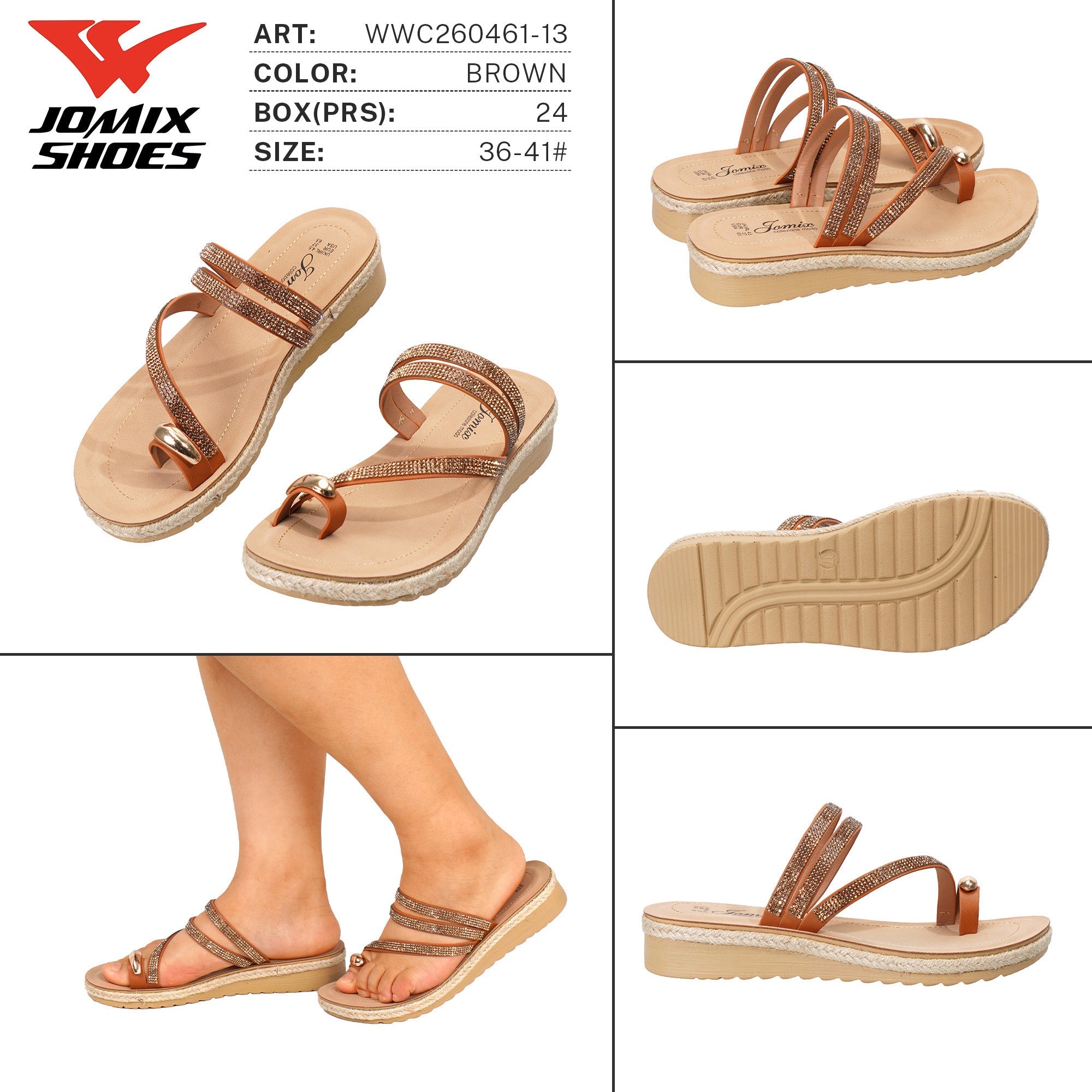 Ciabatte da Donna WWC260461 - 13 - Fornitura all'ingrosso di Ciabatte Donna da Jomix Shoes B2B