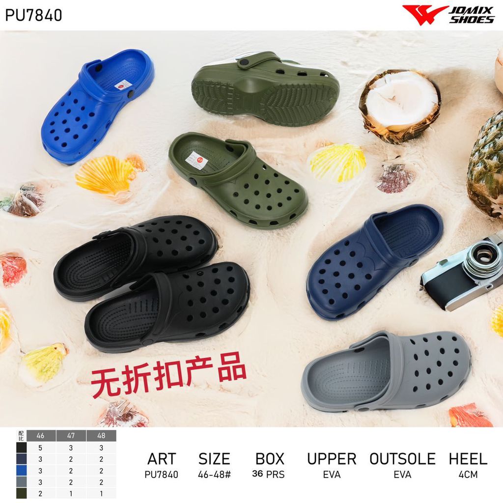 Ciabatte Da Uomo Chiuse PU7840