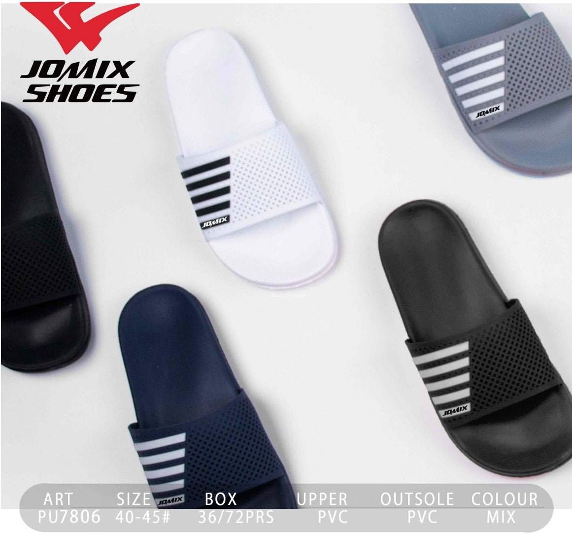 Ciabatte da uomo Jomix Shoes PU7806 - Fornitura all'ingrosso di Ciabatte Uomo da Jomix Shoes B2B