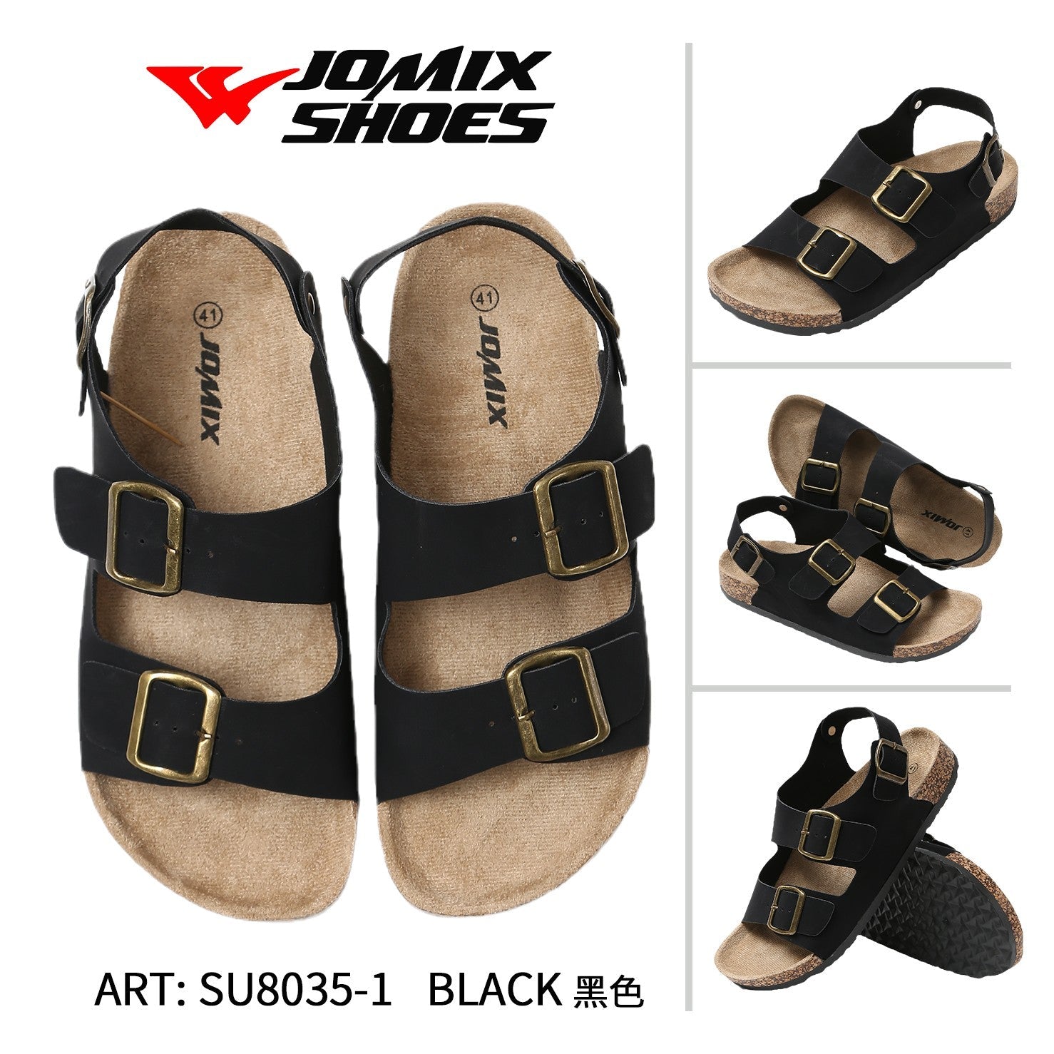 Ciabatte da uomo Jomix Shoes SU8035 - 1 - Fornitura all'ingrosso di Sandali Uomo da Jomix Shoes B2B