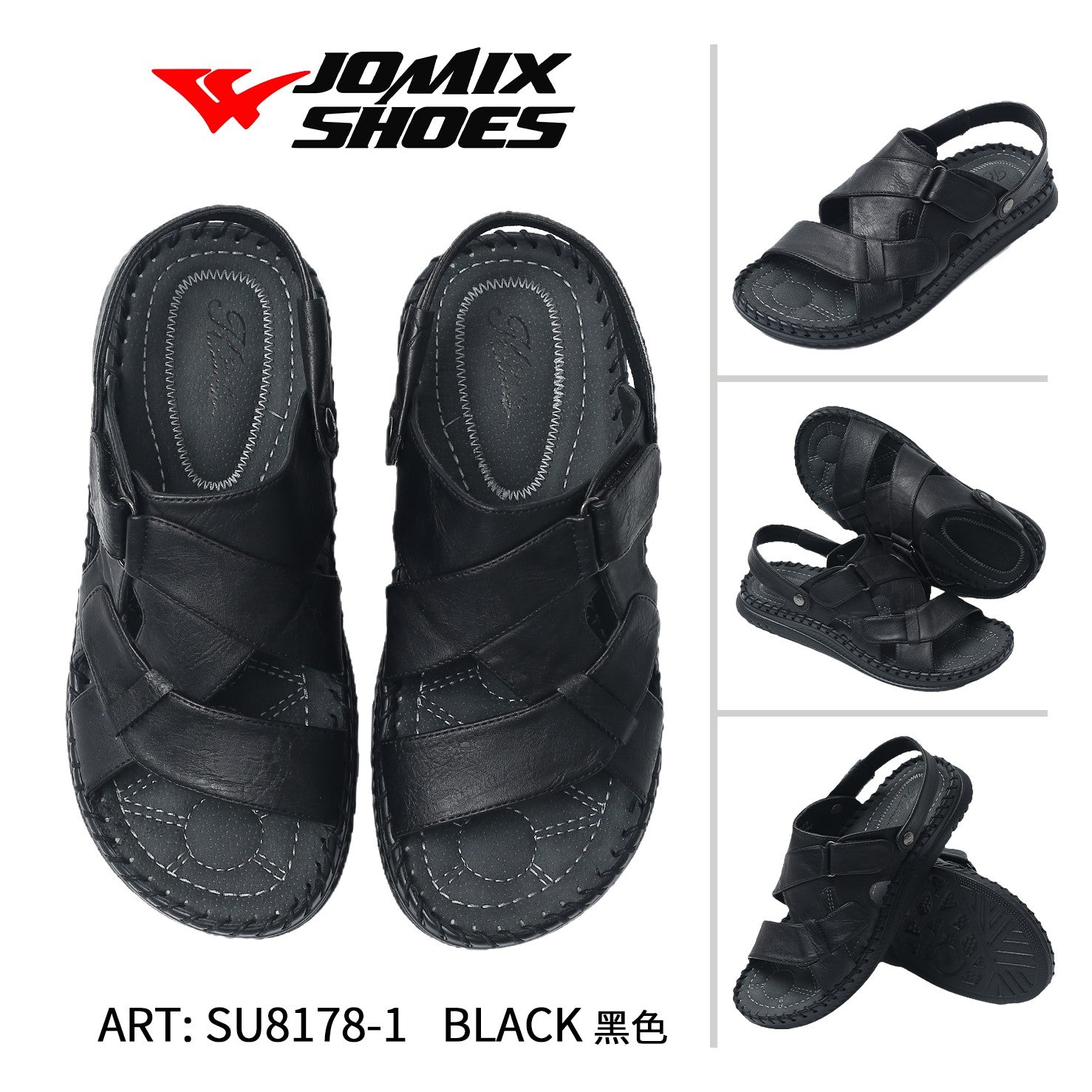 Ciabatte da uomo Jomix Shoes SU8178 - 1 - Fornitura all'ingrosso di Sandali Uomo da Jomix Shoes B2B