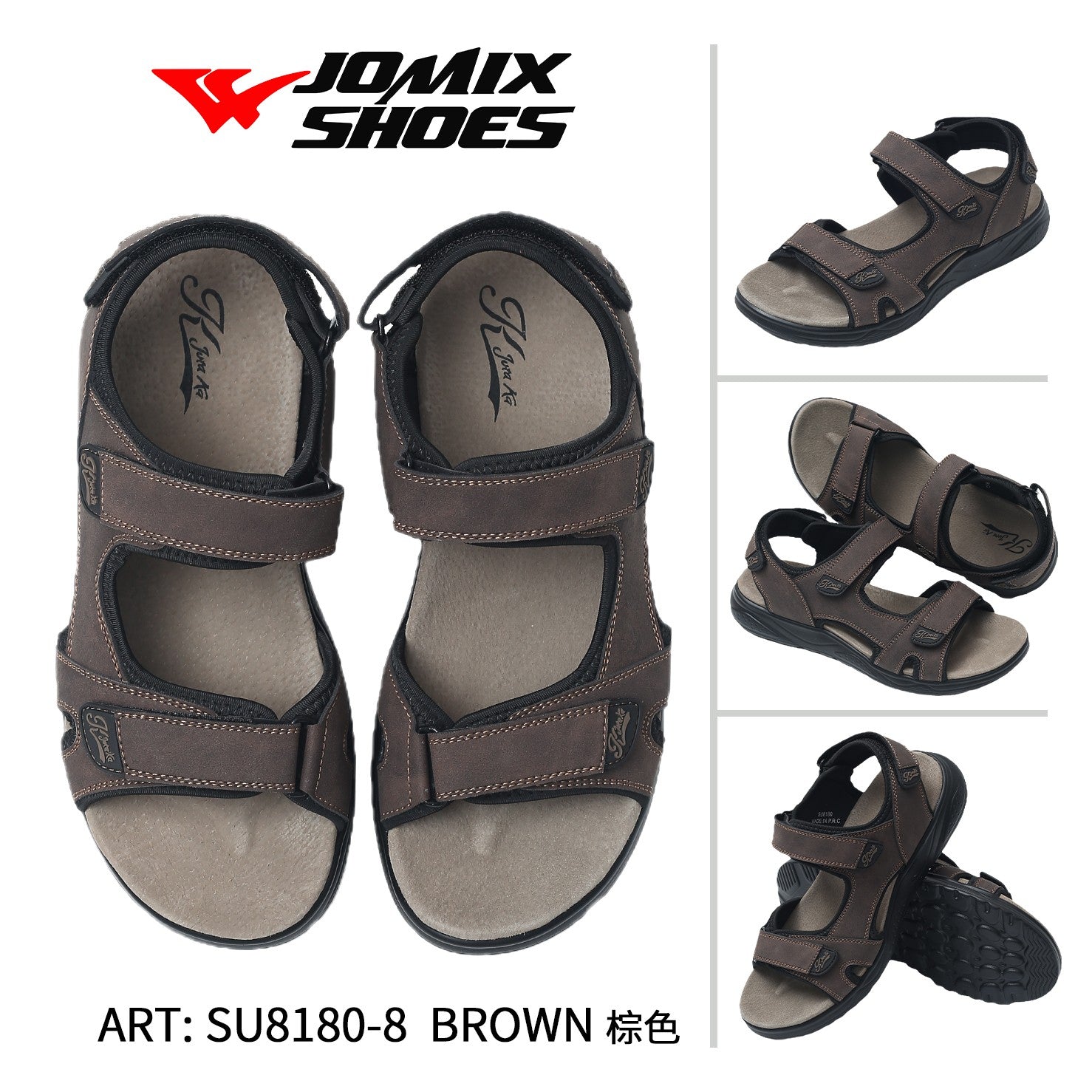 Ciabatte da uomo Jomix Shoes SU8180 - 8 - Fornitura all'ingrosso di Sandali Uomo da Jomix Shoes B2B
