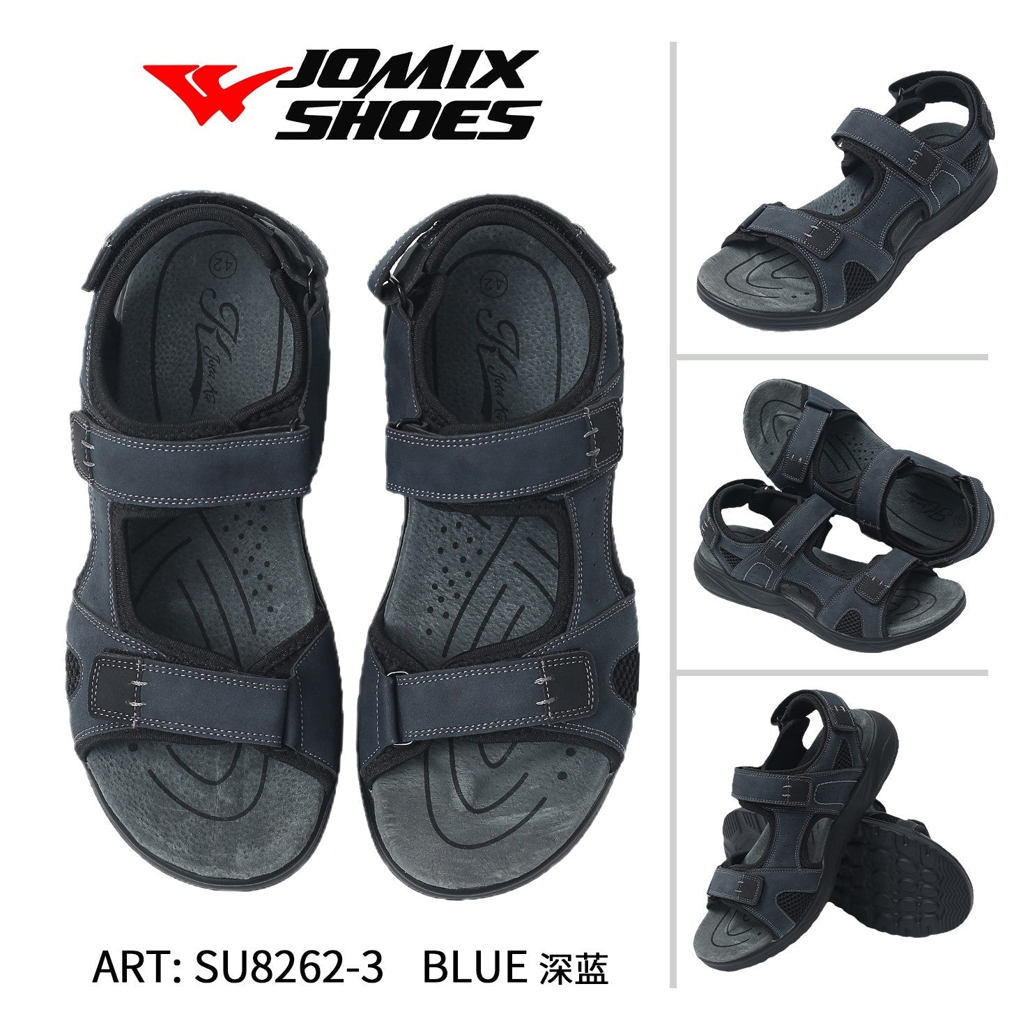 Ciabatte da uomo Jomix Shoes SU8262 - 3 - Fornitura all'ingrosso di Ciabatte Uomo da Jomix Shoes B2B