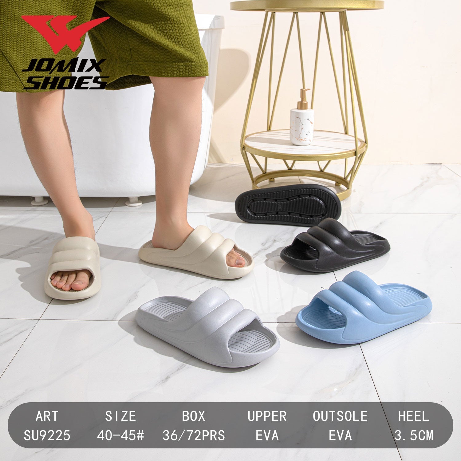 Ciabatte Da Uomo Jomix Shoes Su9225 - Fornitura all'ingrosso di Ciabatte Uomo da Jomix Shoes B2B