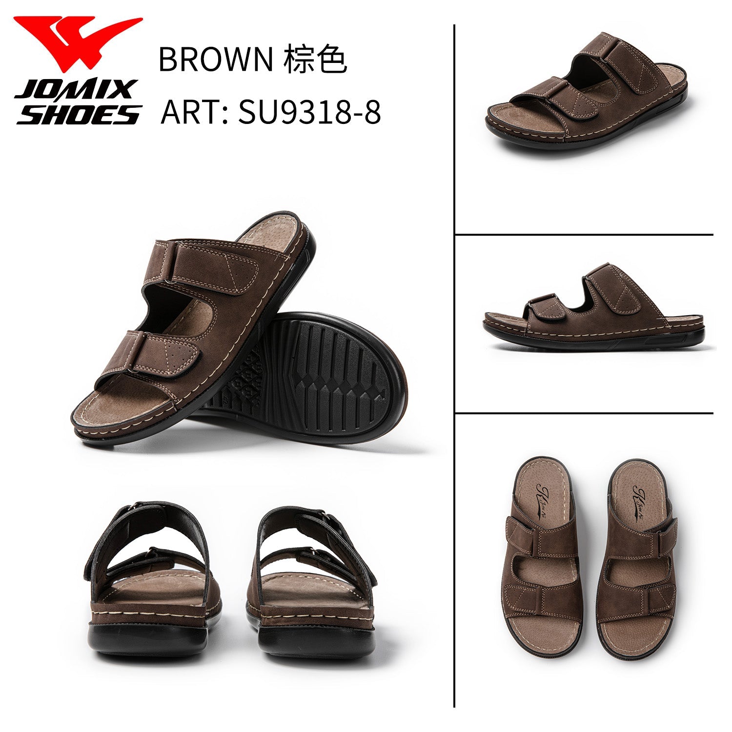 Ciabatte Da Uomo Jomix Shoes SU9318 - 8 - Fornitura all'ingrosso di Sandali Uomo da Jomix Shoes B2B
