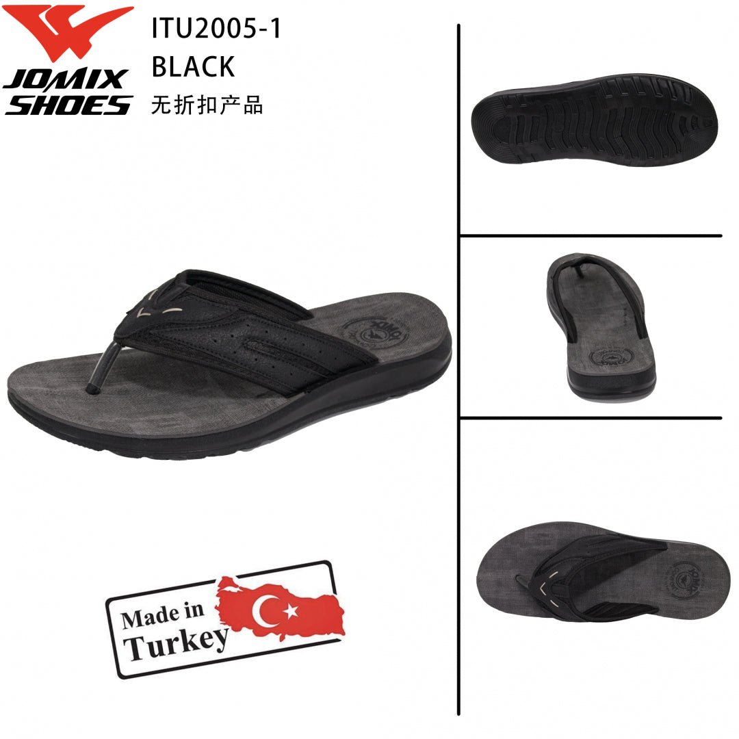 Ciabatte Da Uomo Made In Turkey Jomix Shoes ITU2005 - 1 - Fornitura all'ingrosso di Made In Turkey da Jomix Shoes B2B