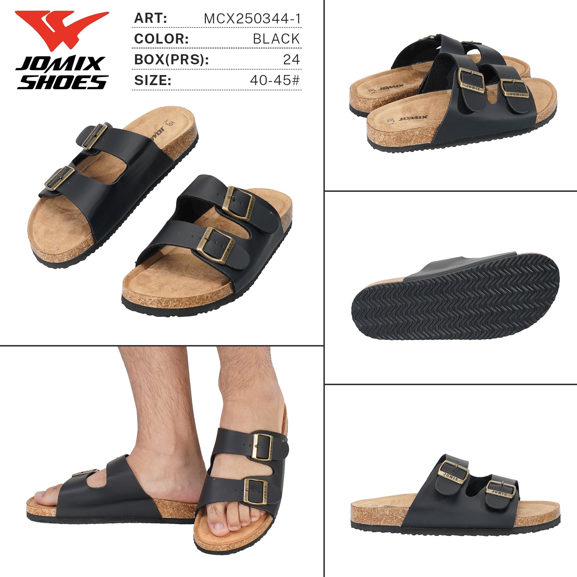 Ciabatte da Uomo MCX250344 - 1 - Fornitura all'ingrosso di Ciabatte Uomo da Jomix Shoes B2B