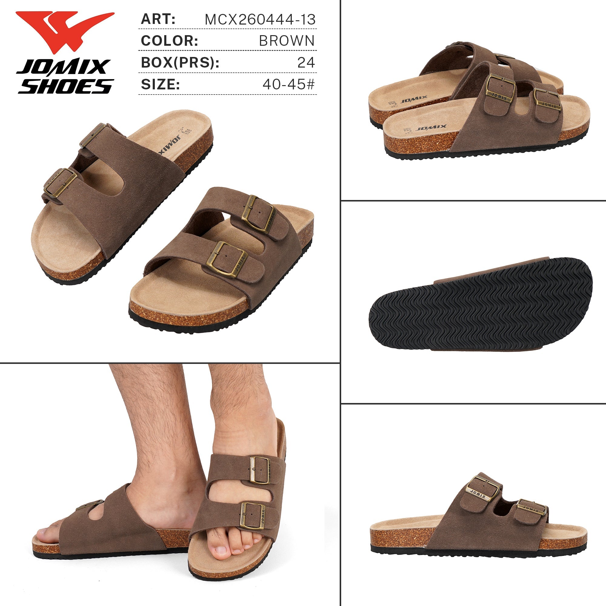 Ciabatte da Uomo MCX260444 - 13 - Fornitura all'ingrosso di Ciabatte Uomo da Jomix Shoes B2B