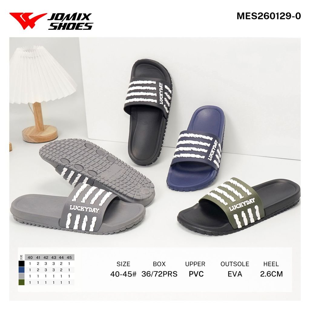 Ciabatte da Uomo MES260129 - 0 - Fornitura all'ingrosso di Ciabatte Uomo da Jomix Shoes B2B