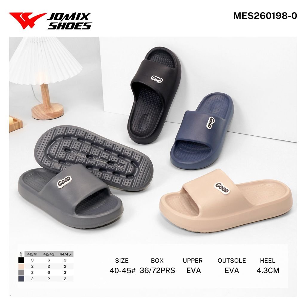 Ciabatte da Uomo MES260198 - 0 - Fornitura all'ingrosso di Ciabatte Donna da Jomix Shoes B2B