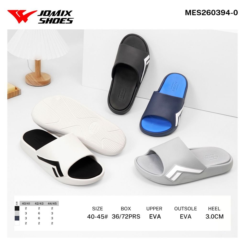 Ciabatte da Uomo MES260394 - 0 - Fornitura all'ingrosso di Ciabatte Uomo da Jomix Shoes B2B