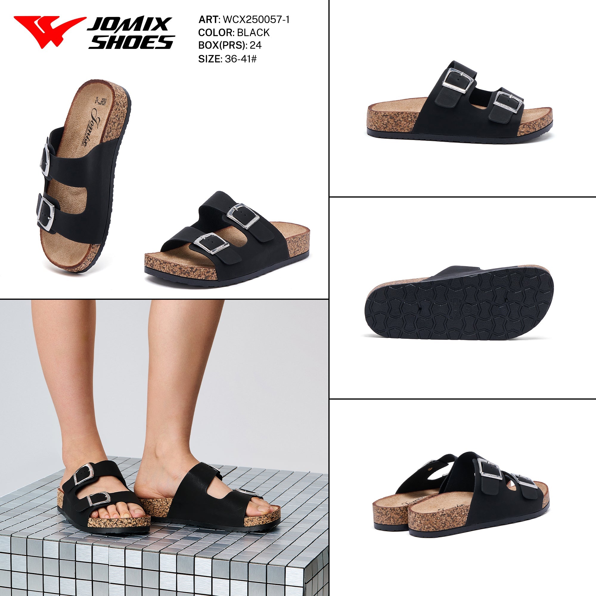 Ciabatte Donna Aperte Wcx250057 - 1 - Fornitura all'ingrosso di Sandali Donna da Jomix Shoes B2B