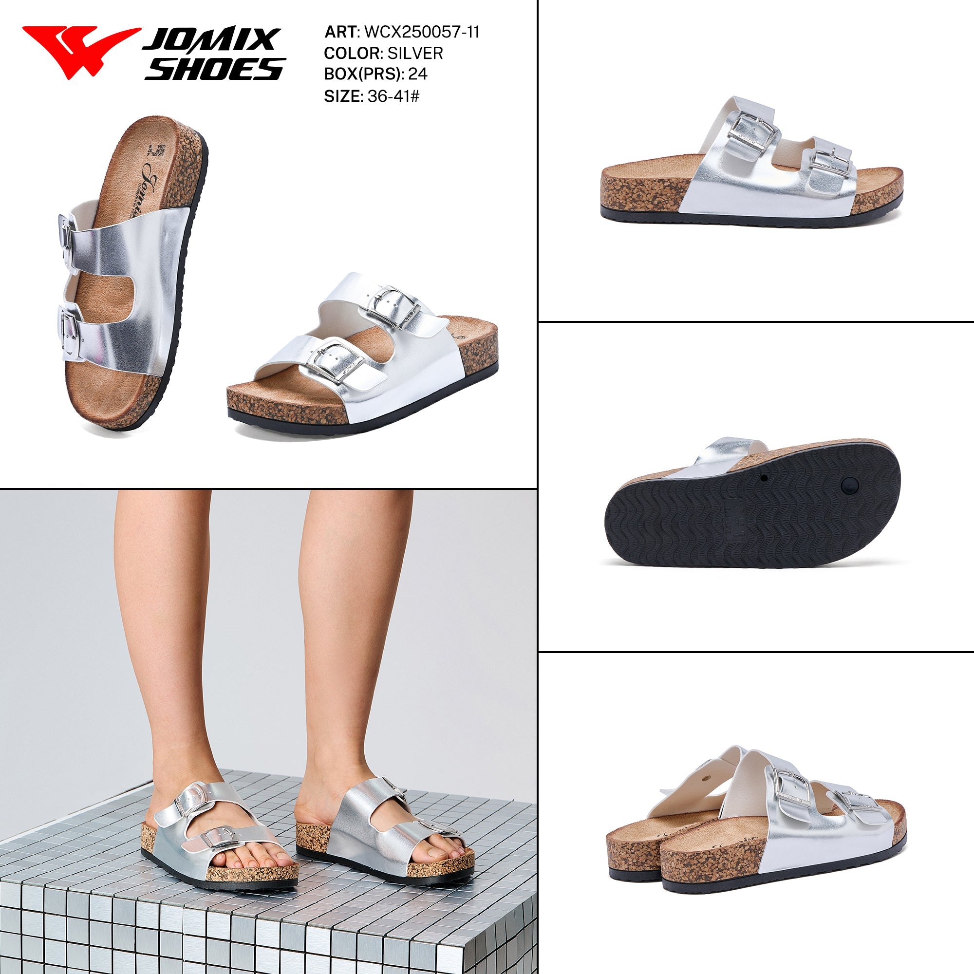 Ciabatte Donna Aperte Wcx250057 - 11 - Fornitura all'ingrosso di Sandali Donna da Jomix Shoes B2B