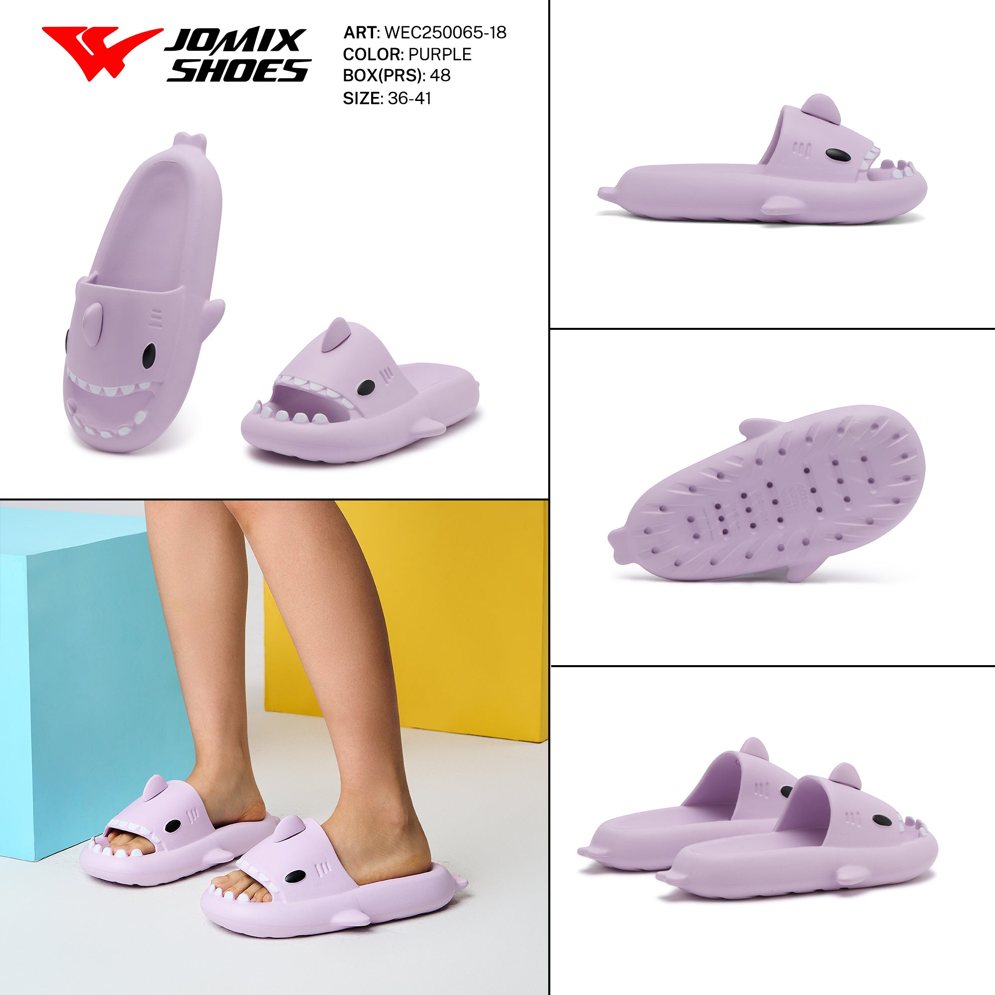 Ciabatte Donna Aperte Wec250065 - 18 - Fornitura all'ingrosso di Ciabatte Donna da Jomix Shoes B2B