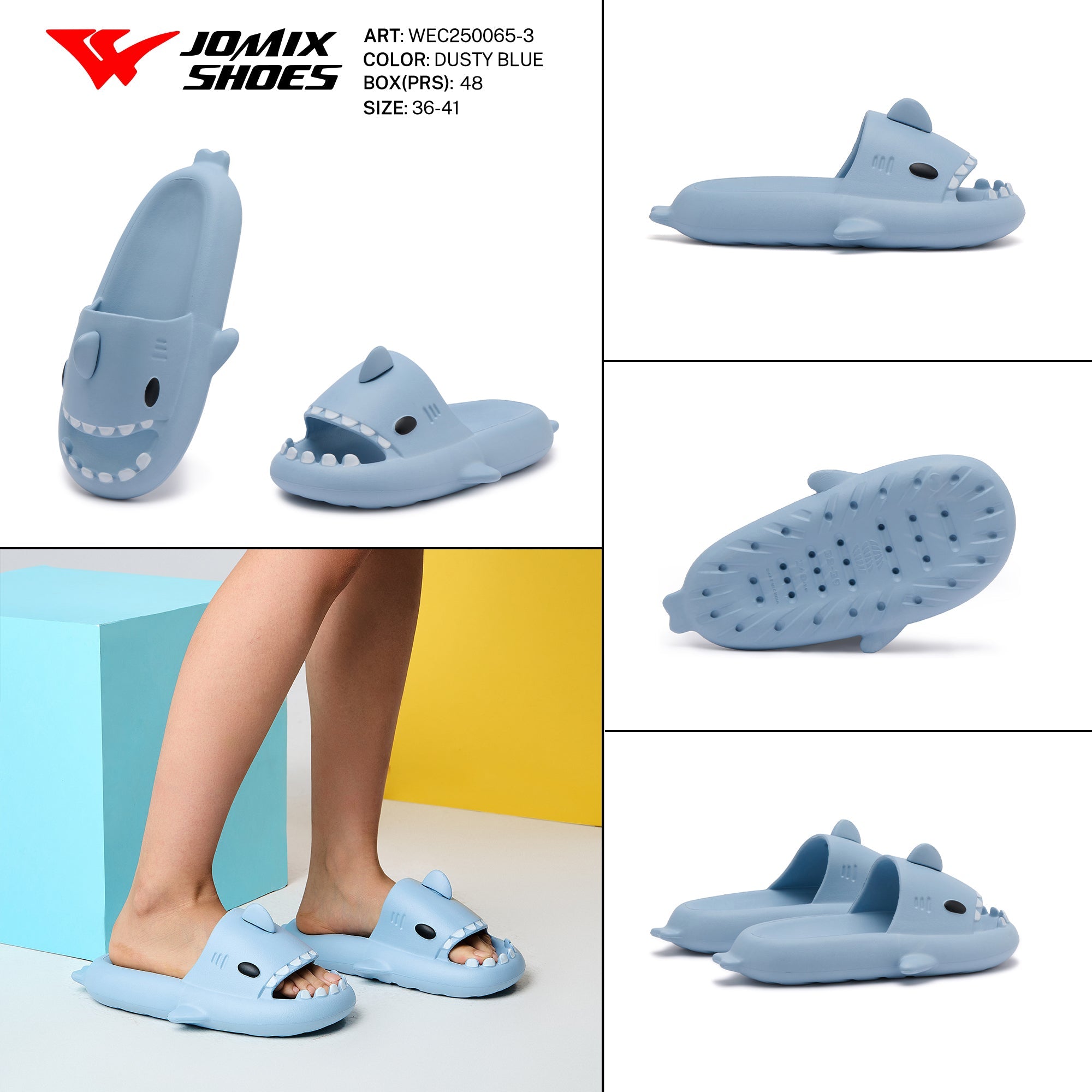 Ciabatte Donna Aperte Wec250065 - 3 - Fornitura all'ingrosso di Ciabatte Donna da Jomix Shoes B2B