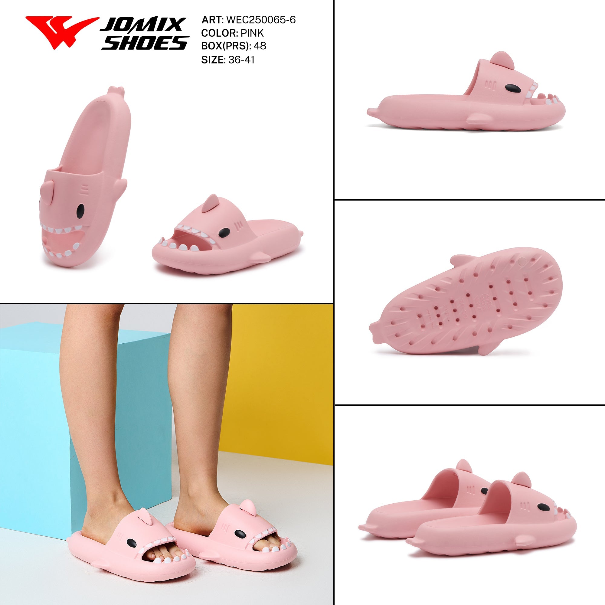 Ciabatte Donna Aperte Wec250065 - 6 - Fornitura all'ingrosso di Ciabatte Donna da Jomix Shoes B2B