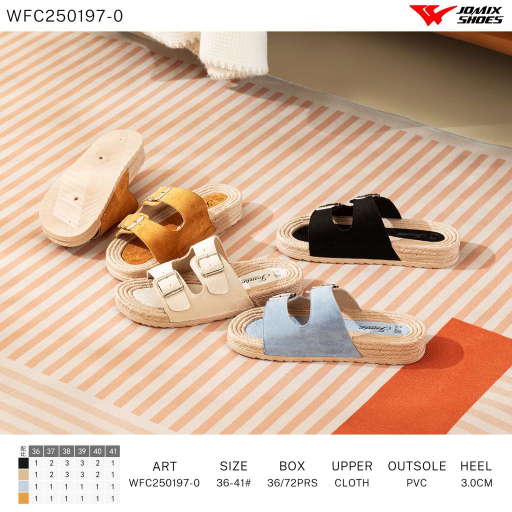 Ciabatte Donna Aperte WFC250197 - 0 - Fornitura all'ingrosso di Ciabatte Donna da Jomix Shoes B2B
