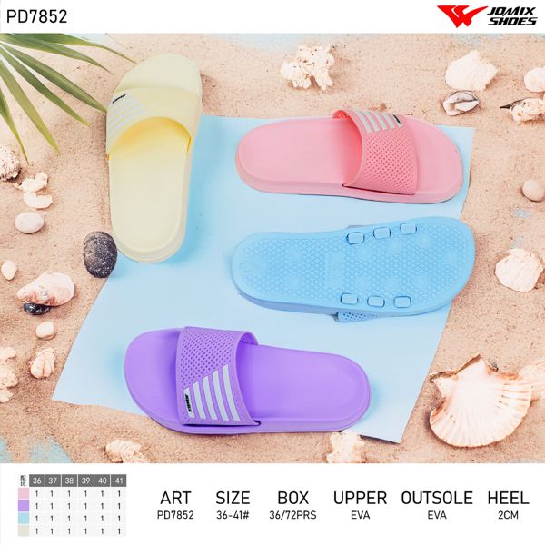 Ciabatte Donna Mix Colore Pd7852 - Fornitura all'ingrosso di Ciabatte Donna da Jomix Shoes B2B