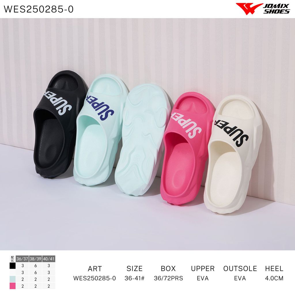 Ciabatte Donna Mix Colore WES250285 - 0 - Fornitura all'ingrosso di Ciabatte Donna da Jomix Shoes B2B