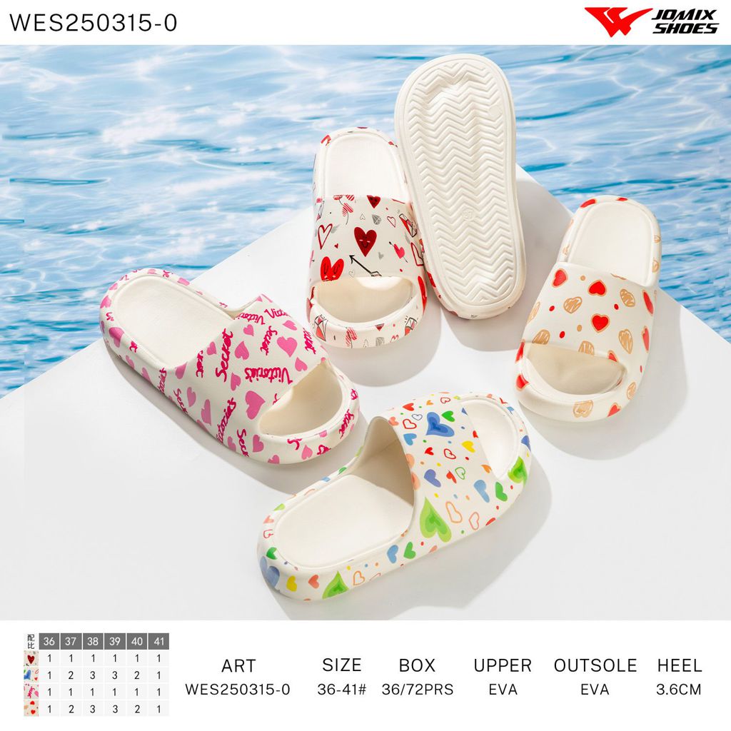 Ciabatte Donna Mix Colore WES250315 - 0
