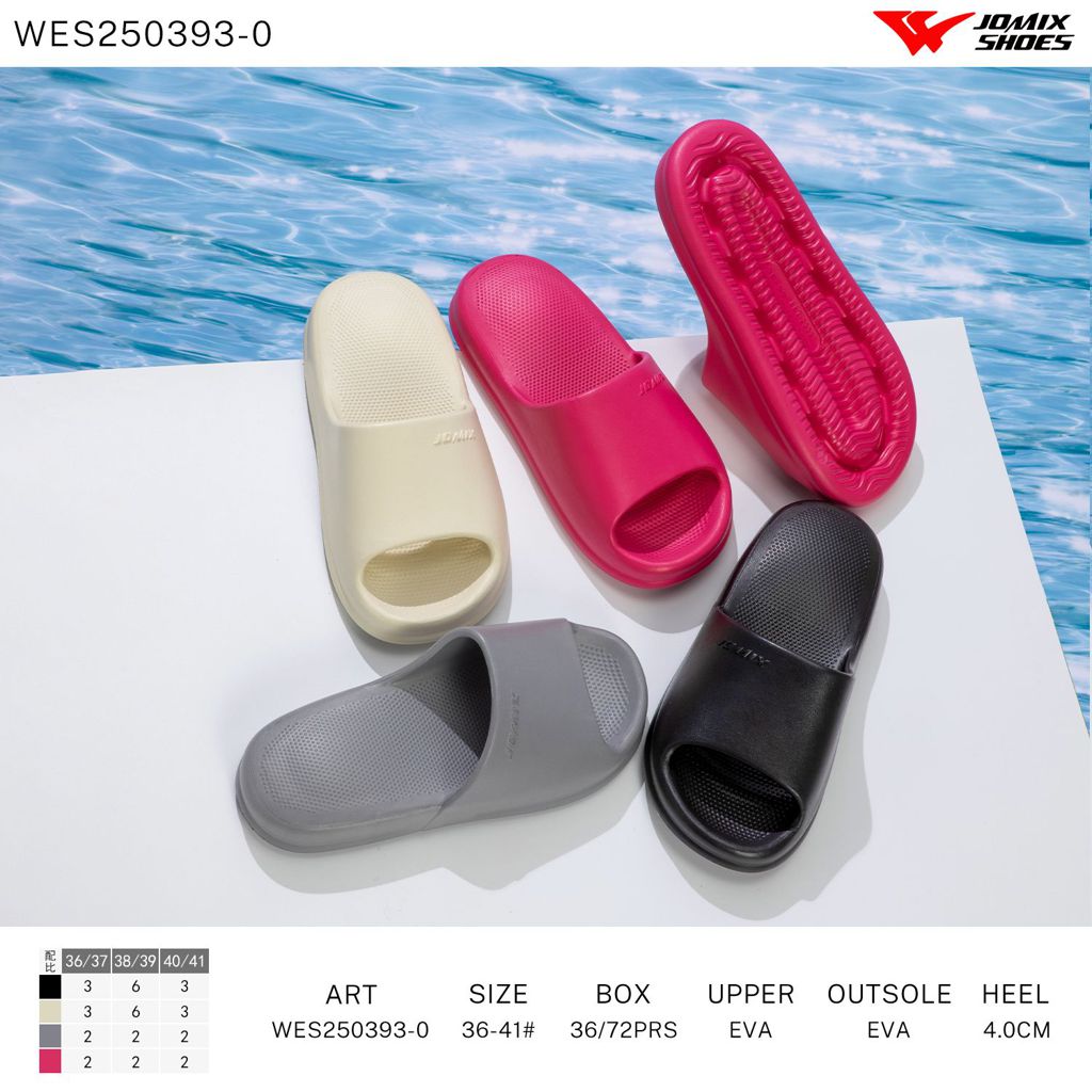 Ciabatte Donna Mix Colore WES250393 - 0 - Fornitura all&#39;ingrosso di Ciabatte Donna da Jomix Shoes B2B