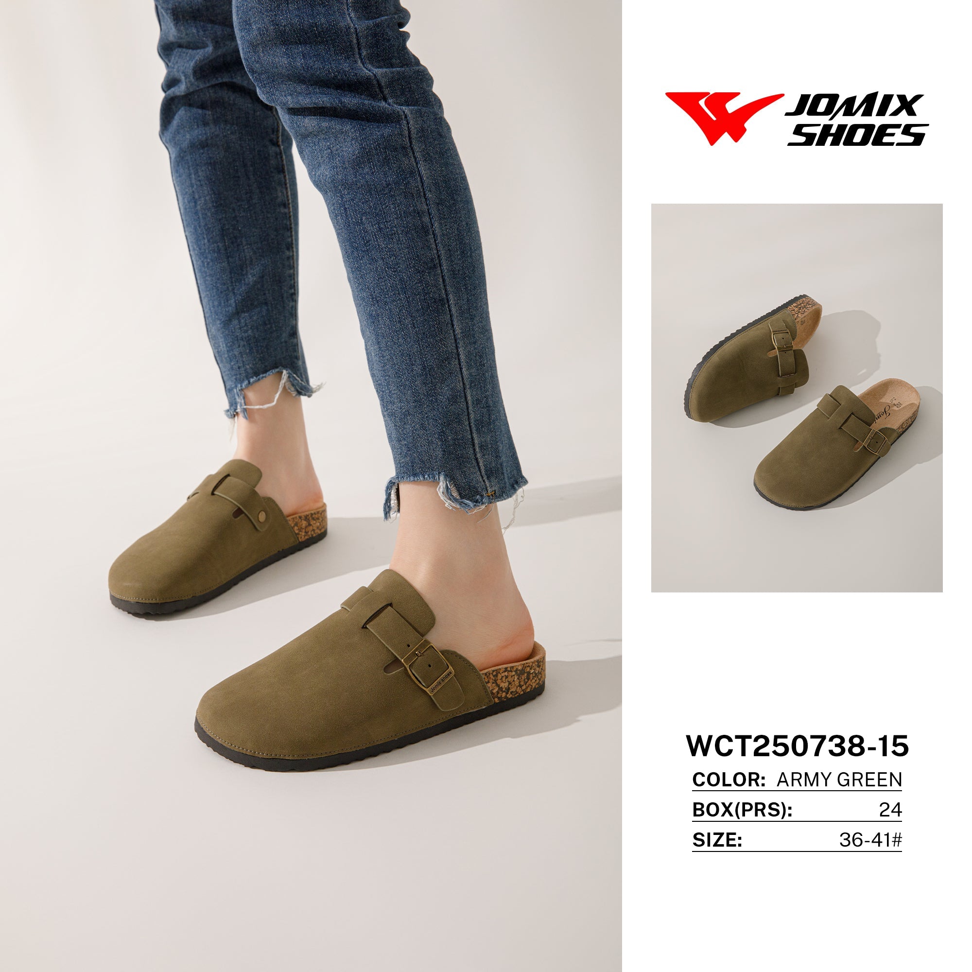 Ciabatte Donna Wct250738 - 15 - Fornitura all'ingrosso di Sandali Donna da Jomix Shoes B2B